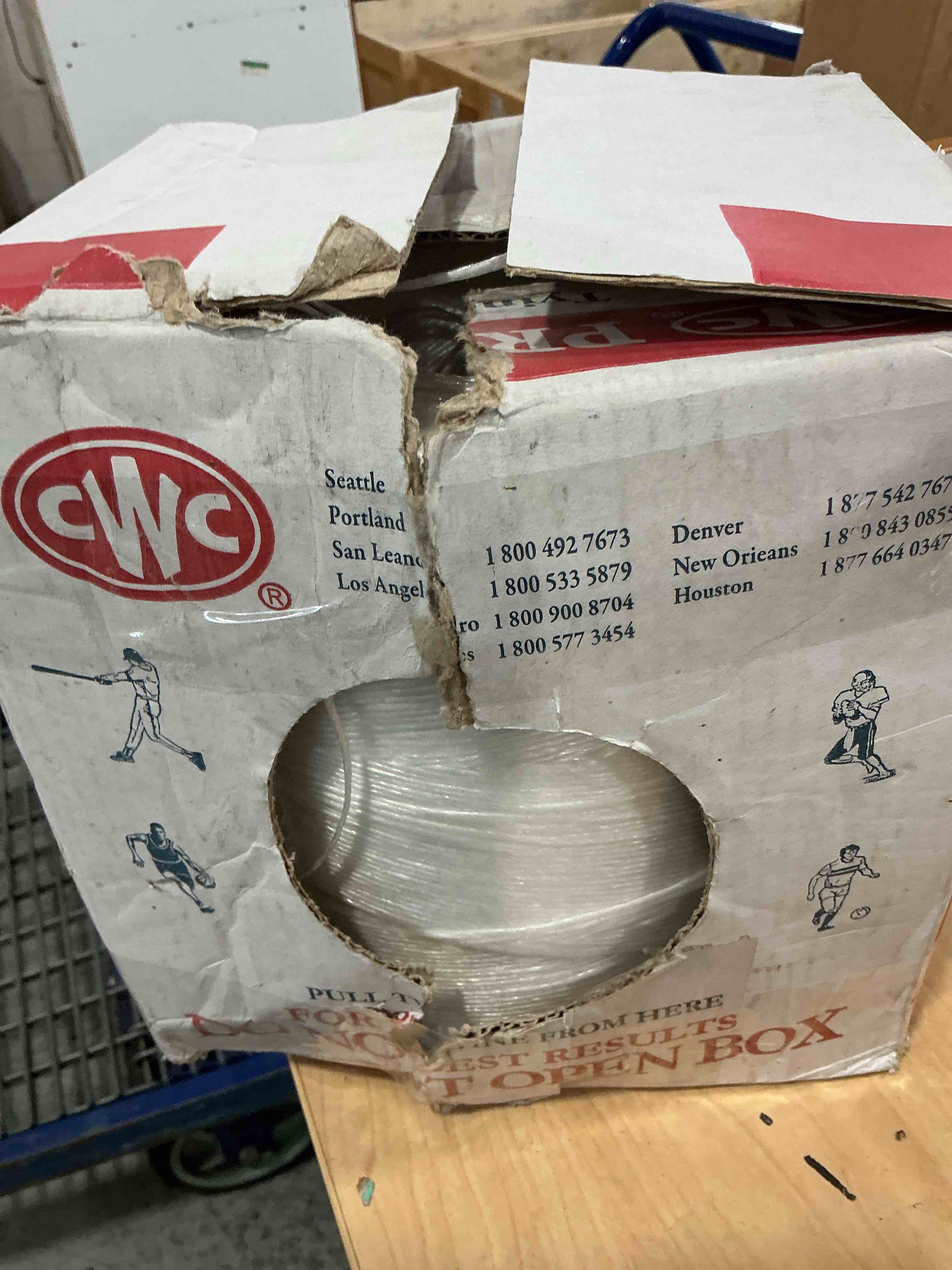 Condition photo showing As Is for 1 Ply Tyger Polypropylene Tying Twine, 145 Lb Tensile 8,500 Ft.