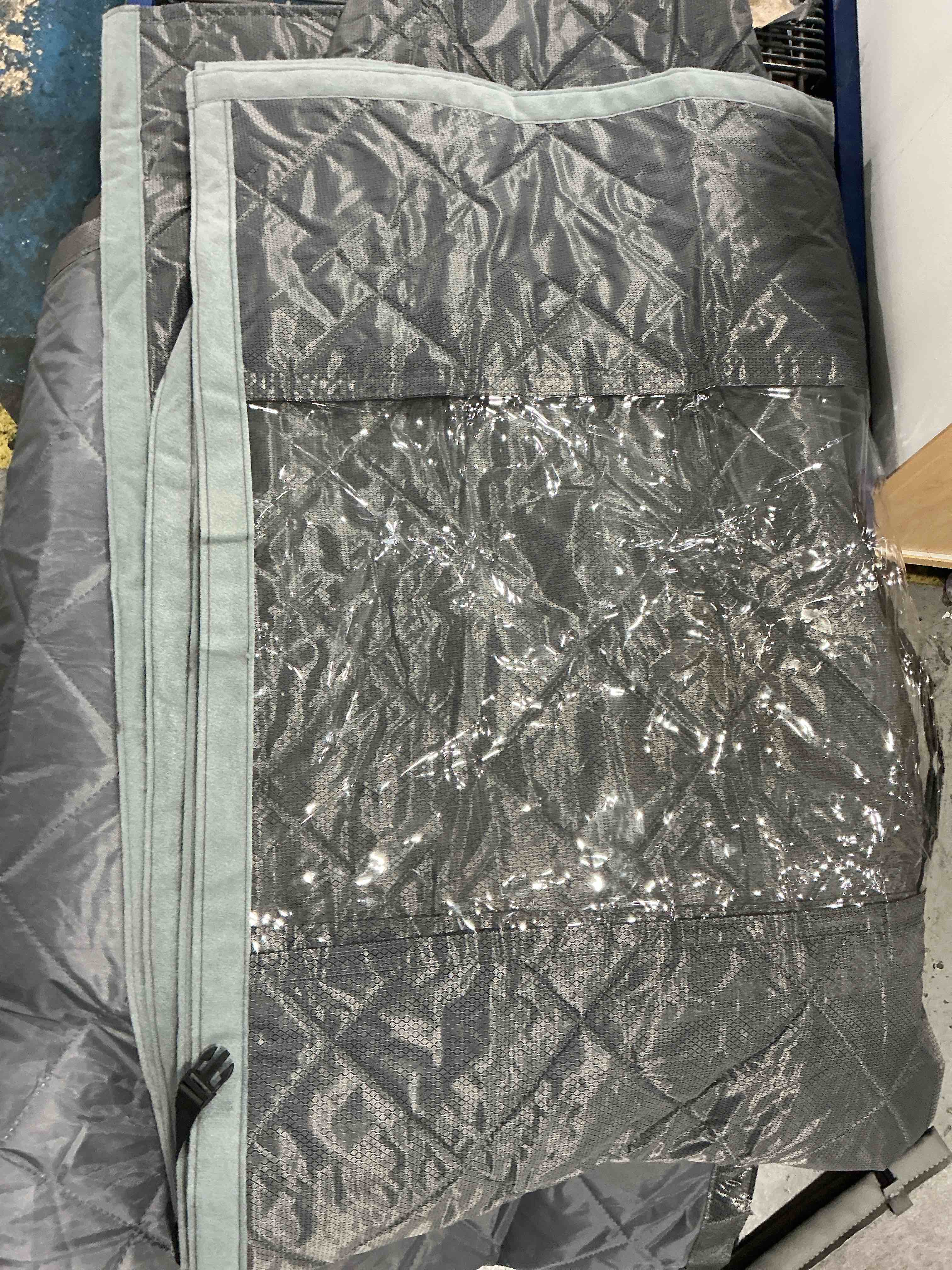 Condition photo showing Good Condition for LIAMST Magnetic Thermal Insulated Door Curtain, Fits Door Size 32" x 80", Center Opening, Durable Oxford Cloth&Thicken Polyester Fiber, Weighted Bottom,Temporary Thermal Curtains