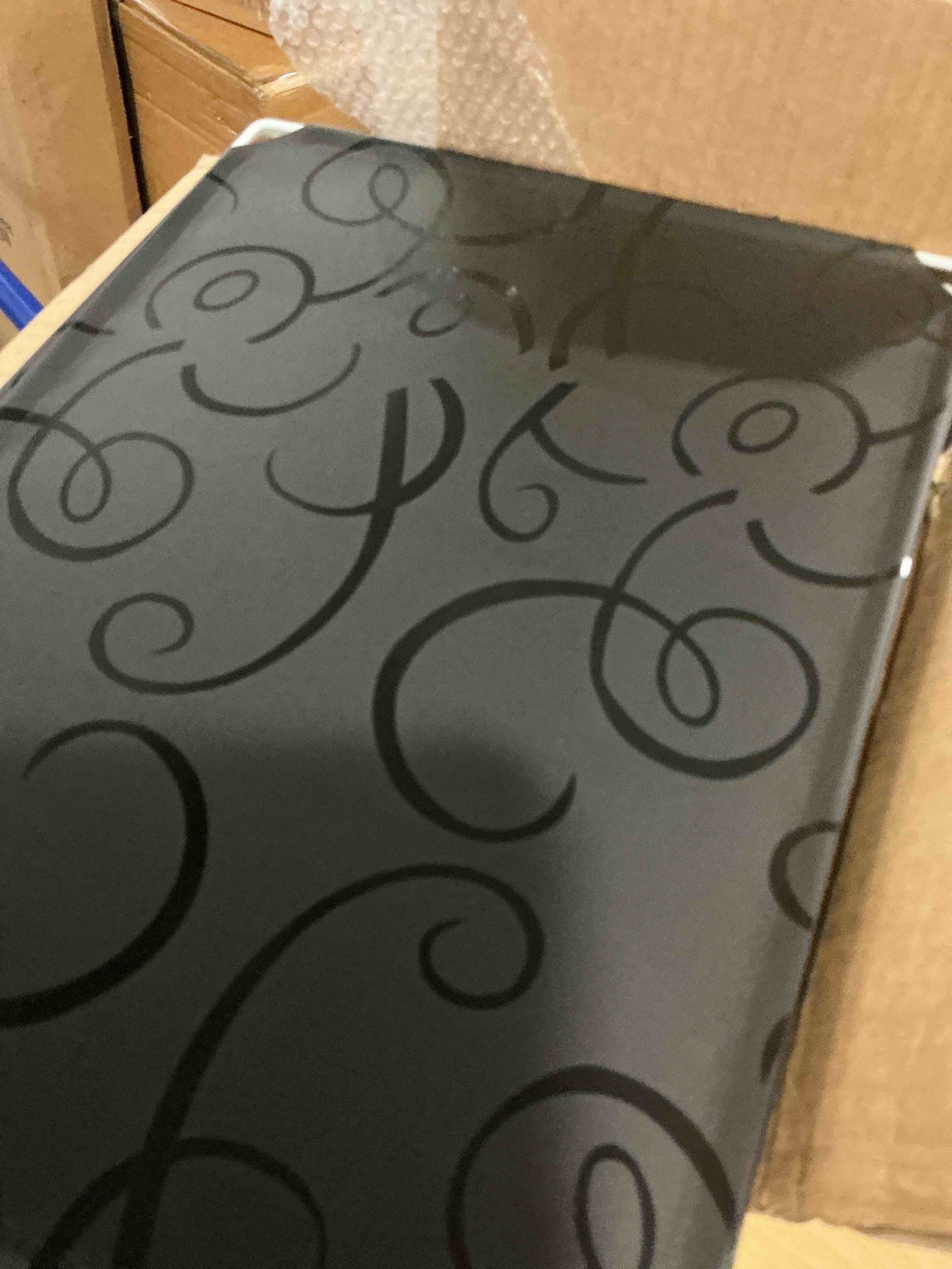 Condition photo showing New/Like New for AWTATOS Shoe Rack, 6 Tier Shoe Storage Cabinet with Door, 24 Pair Shoe Organizer Shelves for Closet Hallway Bedroom Entryway, Black