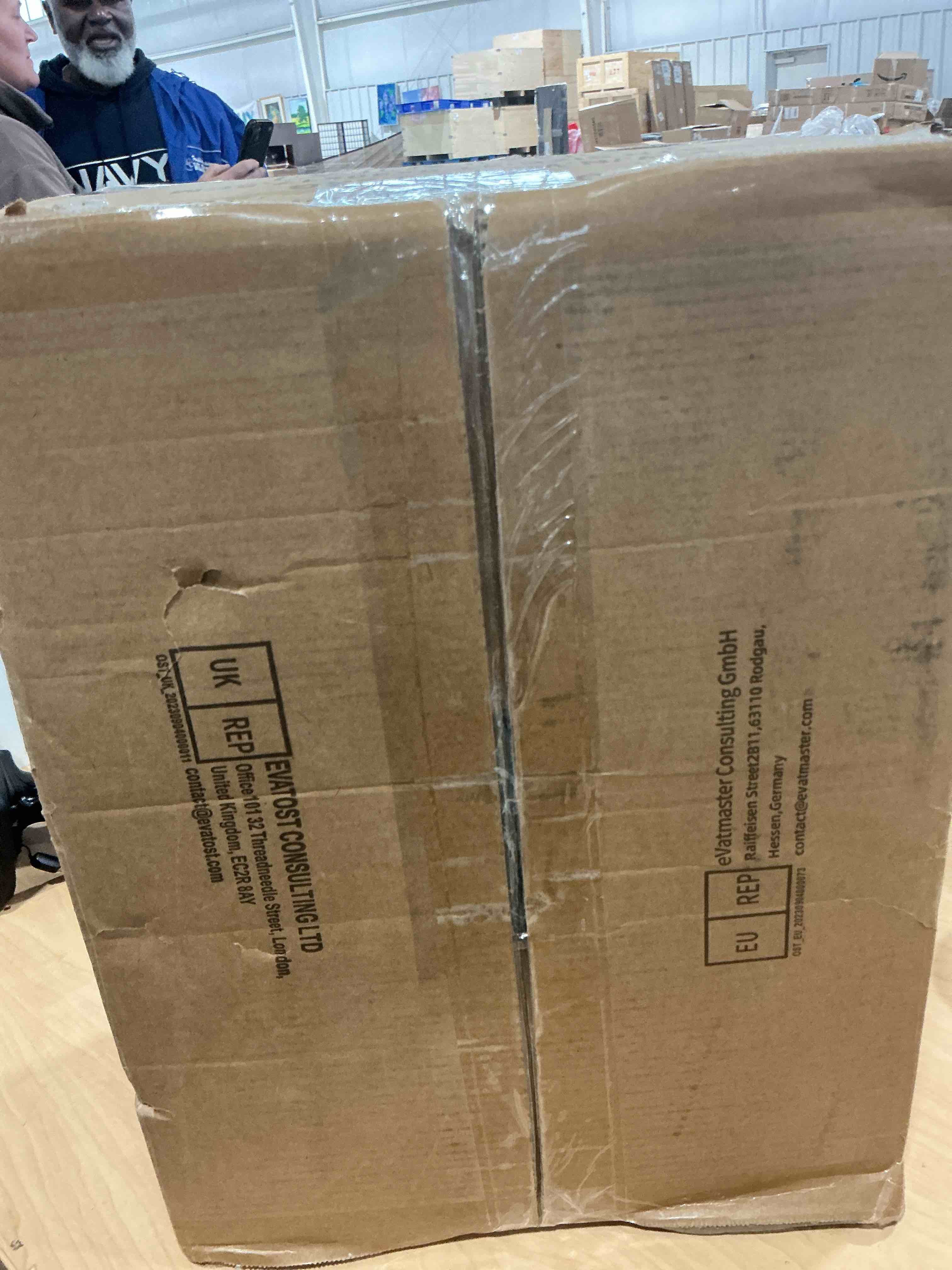 Condition photo showing New/Like New for YMYNY Storage Ottoman, Footstool, Small Foot Stool with Sturdy Wood Legs Stool, Foot Rest with Padded Seat, for Living Room Bedroom Couch Enterway 15.75''D×11.81" W×11.02" H Green UHBD042GR