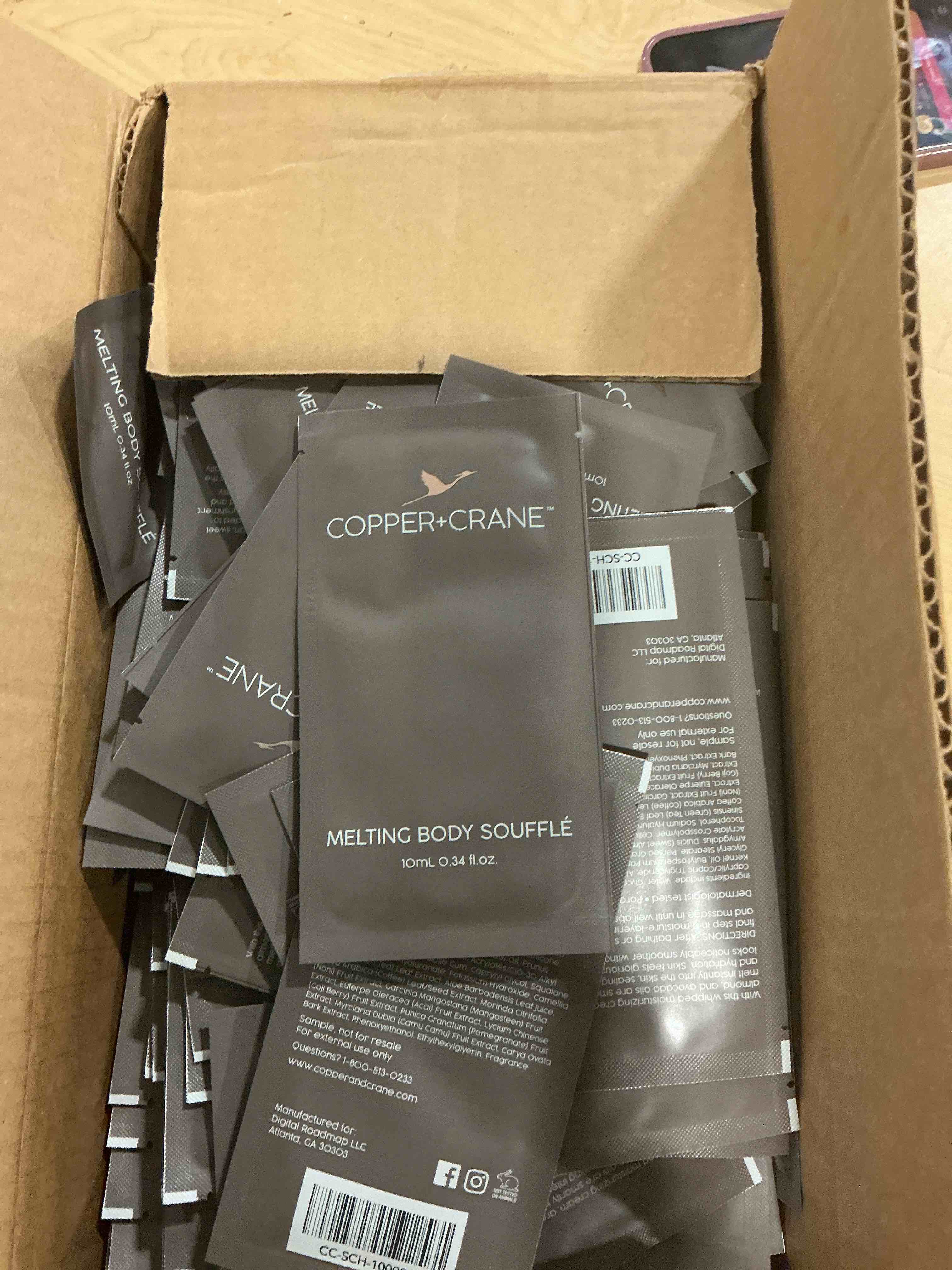 Condition photo showing New/Like New for 100 pack body melting soufflé