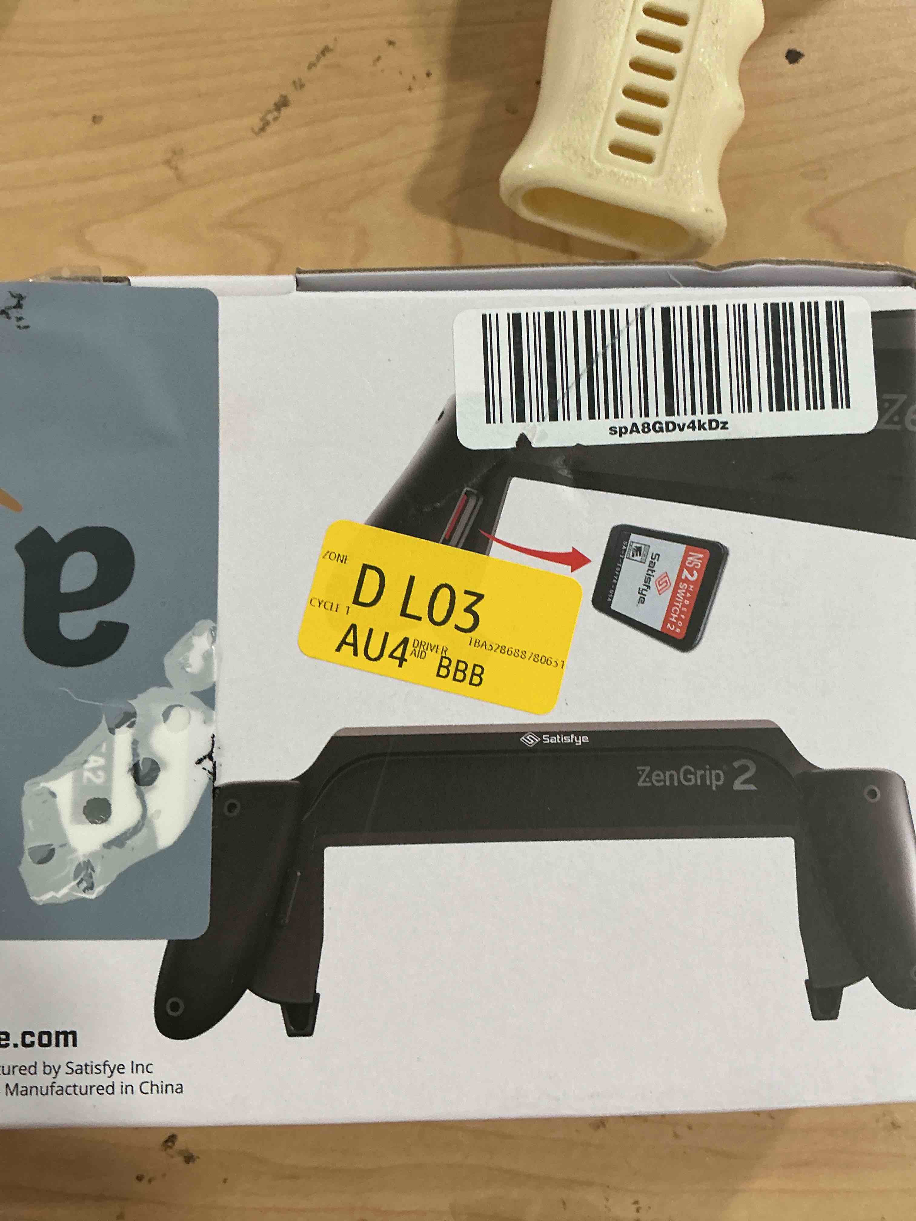 Condition photo showing Good Condition for Satisfye - ZenGrip 2, Compatible with Nintendo Switch 2 - Comfortable & Ergonomic, Joy Con & Switch Control, Accessories Designed for Gamers, Black (Fits Switch 2 only)