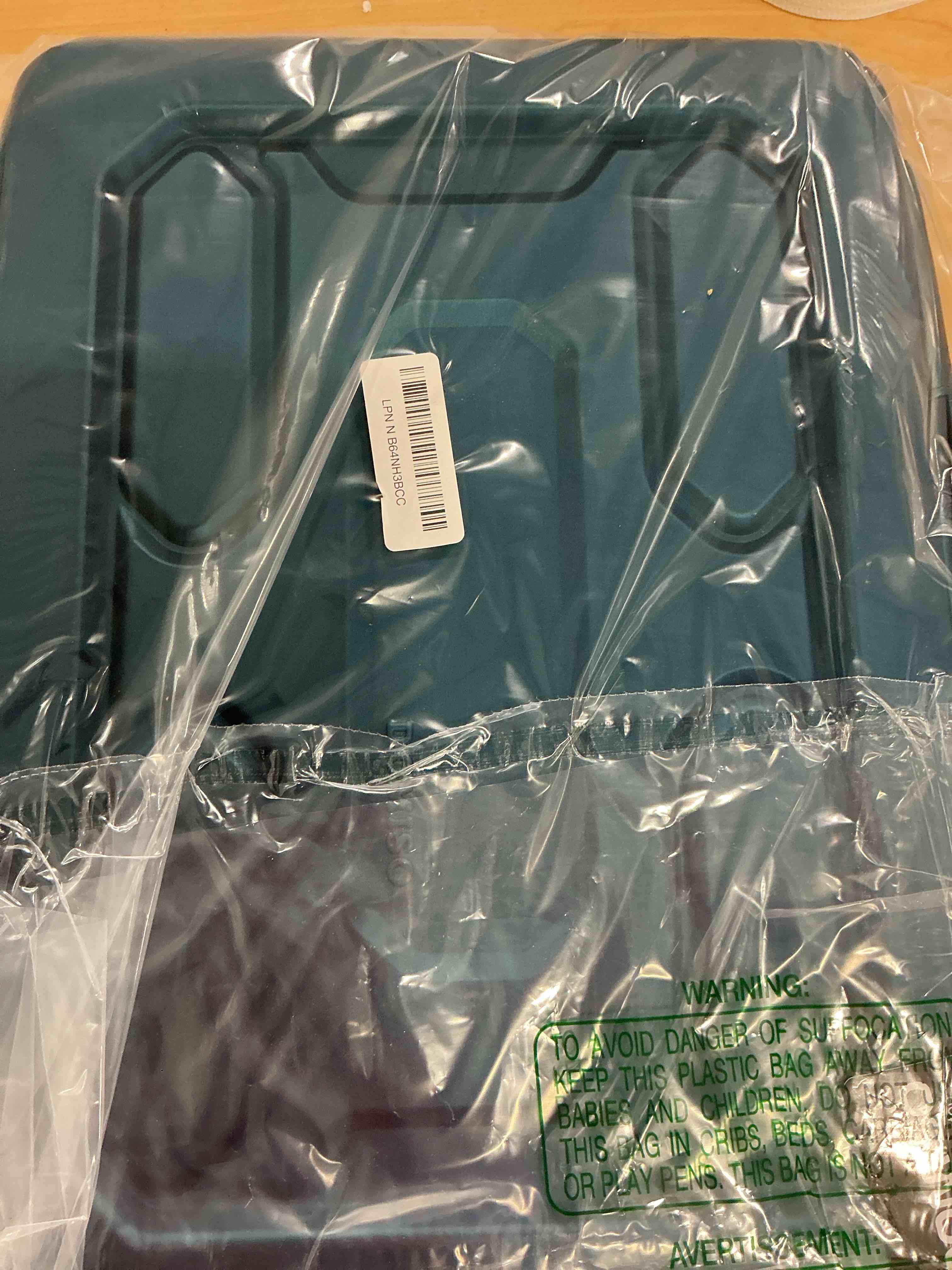 Condition photo showing Good Condition for DOMISO Laptop Hard Case 15-16 inch Waterproof Shockproof Hard Shell Laptop Sleeve with Handle & Storage Pocket, Compatible with MacBook, HP, Dell, Teal 15.6 inch Teal
