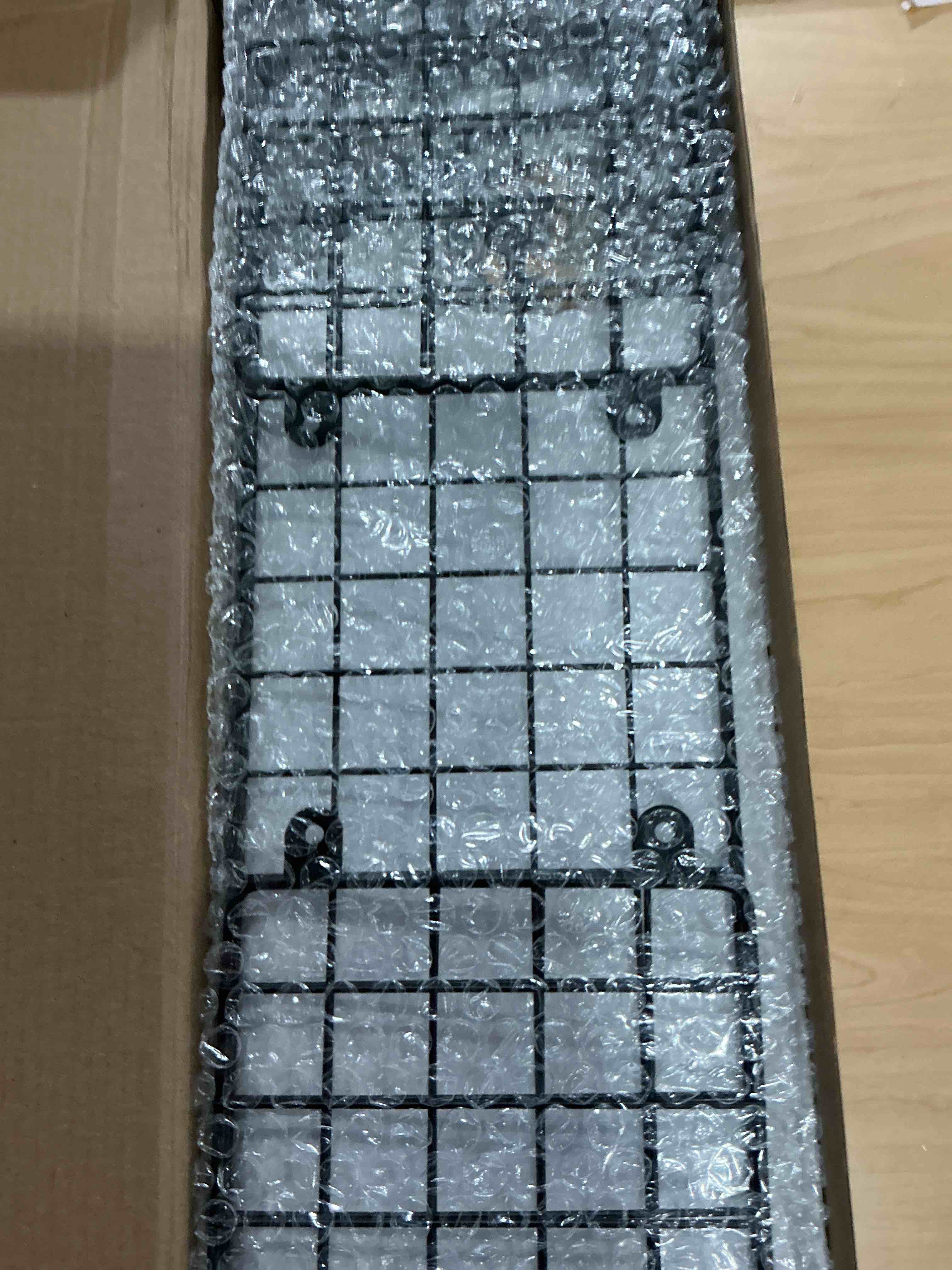 Condition photo showing New/Like New for Wall Mounted Towel Rack for Bathroom - Bath Storage Holder Set Above Toilet, Rolled Towel Shelf Organizer, Wood Vertical Rack for Small Bathroom Decor, Black