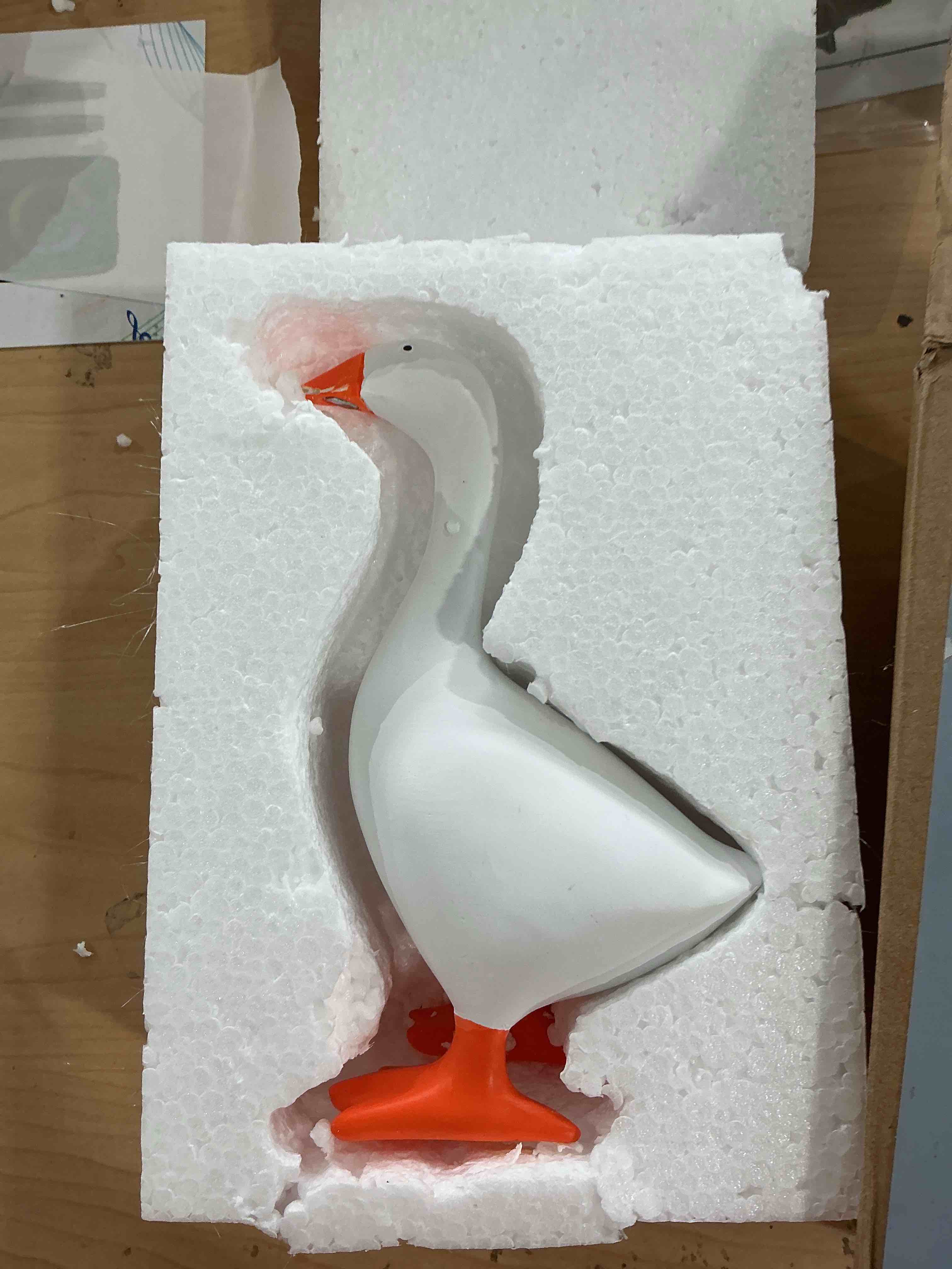 Condition photo showing Good Condition for Magnetic Goose Key Holder Cute Home Decor Statue,Office Table Desk Decor Resin Goose Duck Statue Sculpture,Tool Holder Home Decoration?Bedroom Decor Housewarming Gift