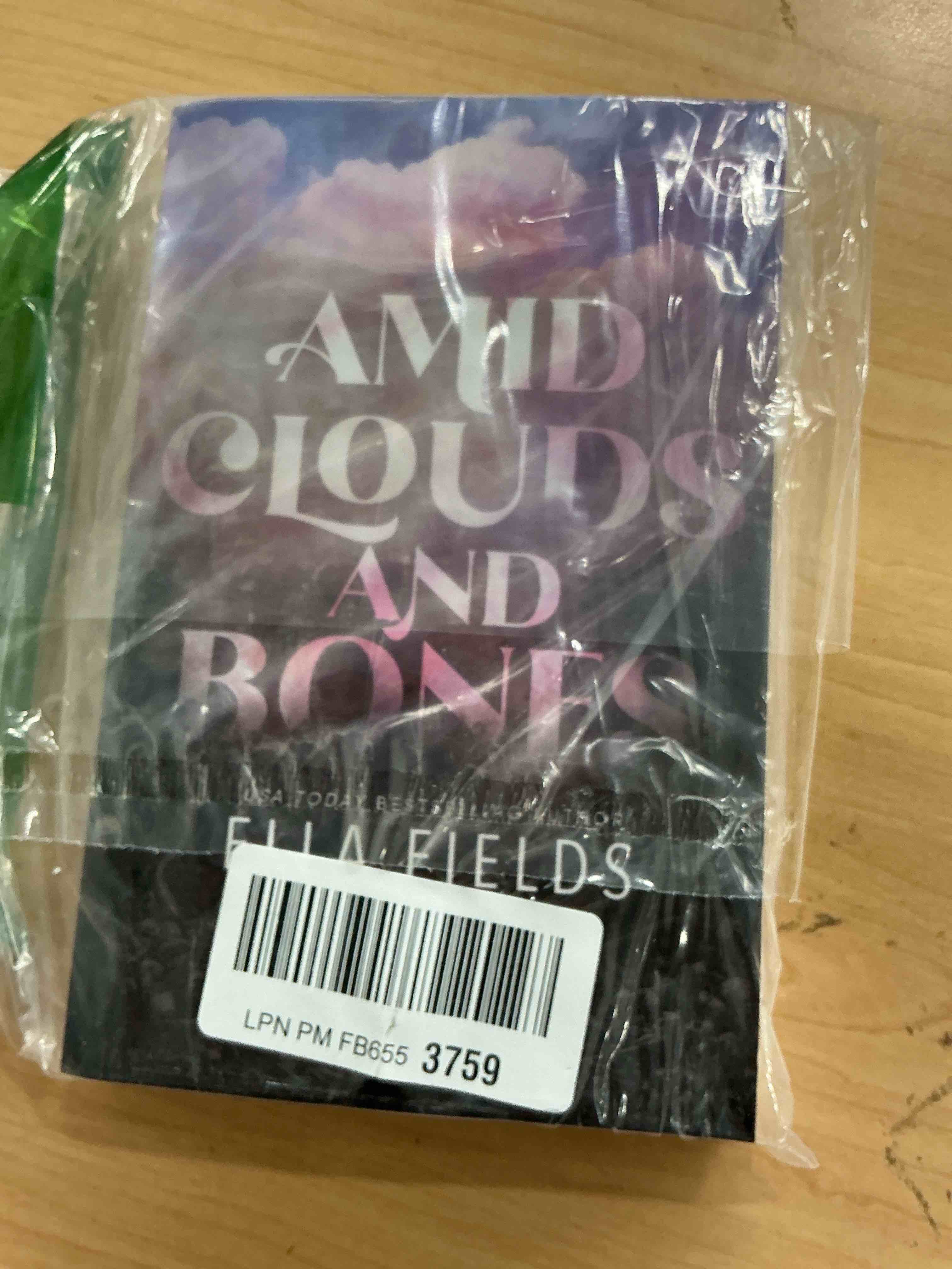 Condition photo showing New/Like New for amid clouds and bones