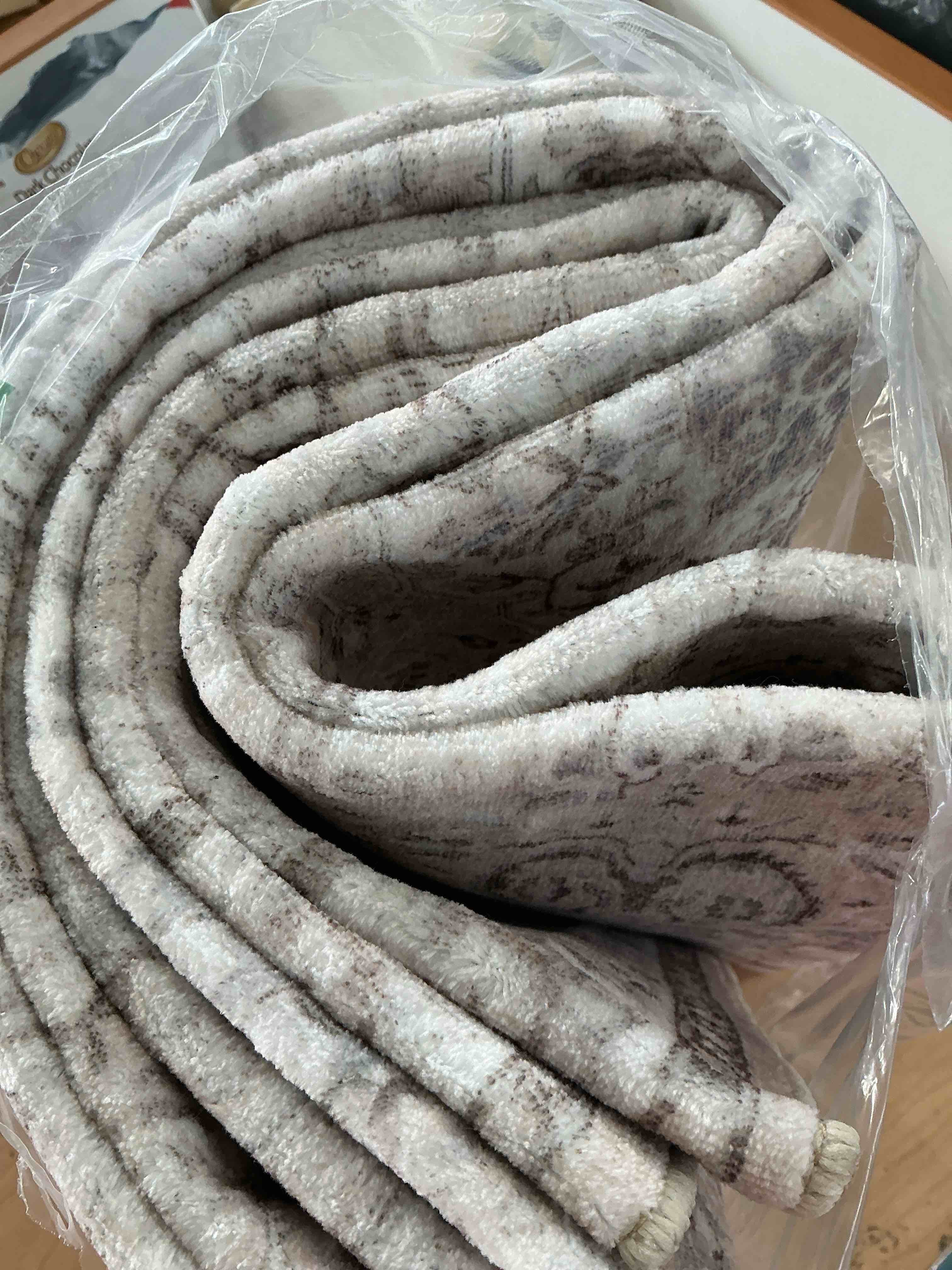 Condition photo showing Good Condition for Hallway Washable Runner Rug - 2x10 Kitchen Rugs Entryway Rug Runner Vintage Soft Floor Mat Non Slip Indoor Farmhouse Carpet for Bathroom Living Room Bedroom (2 X 10, Beige) 2' x 10' (Rectangular) Beige