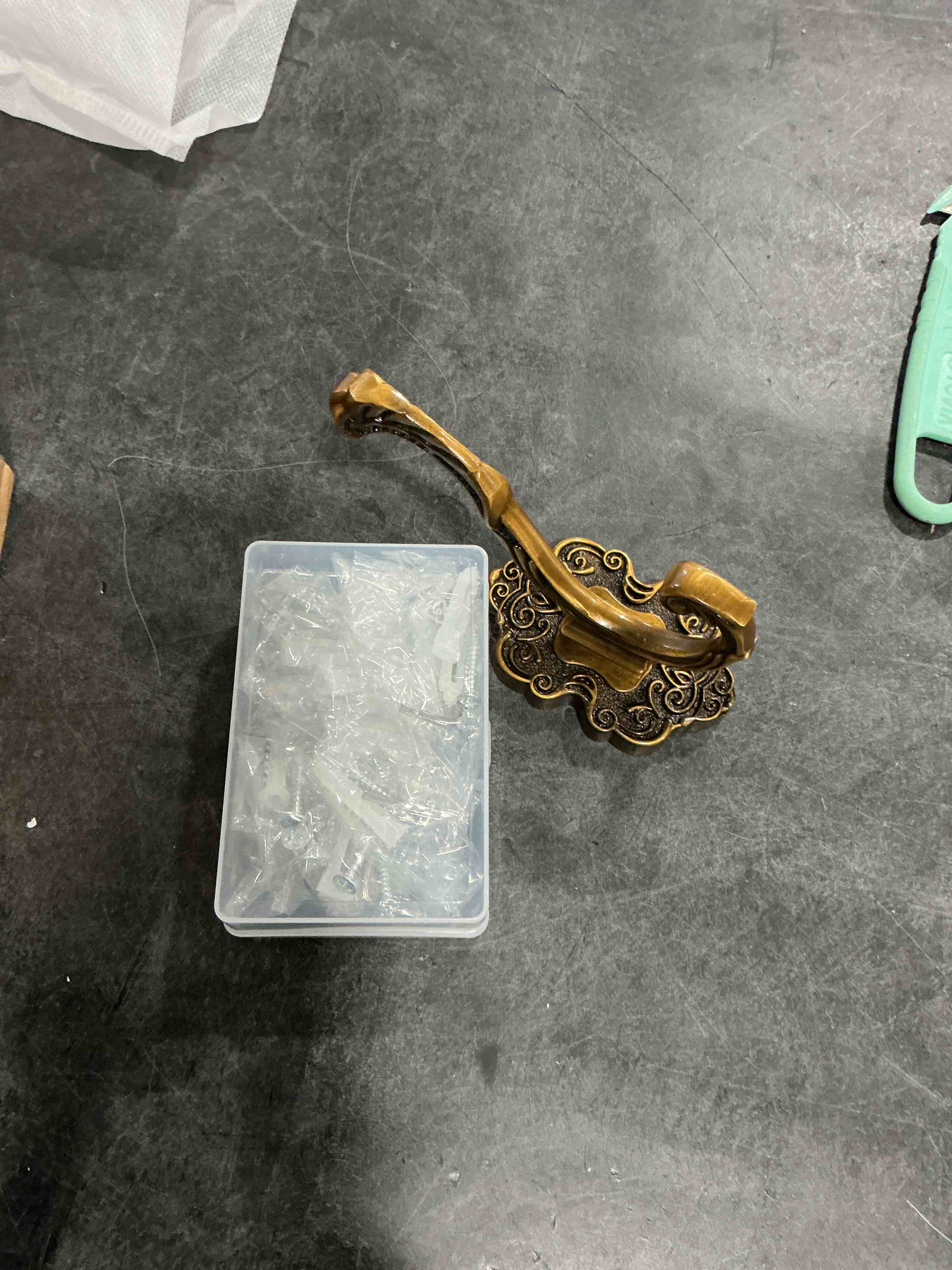 Zonon Vintage Coat Hooks Antique Wall Hooks Towel Hook for Hanging Purse Hat Keys Clothes Curtain Un