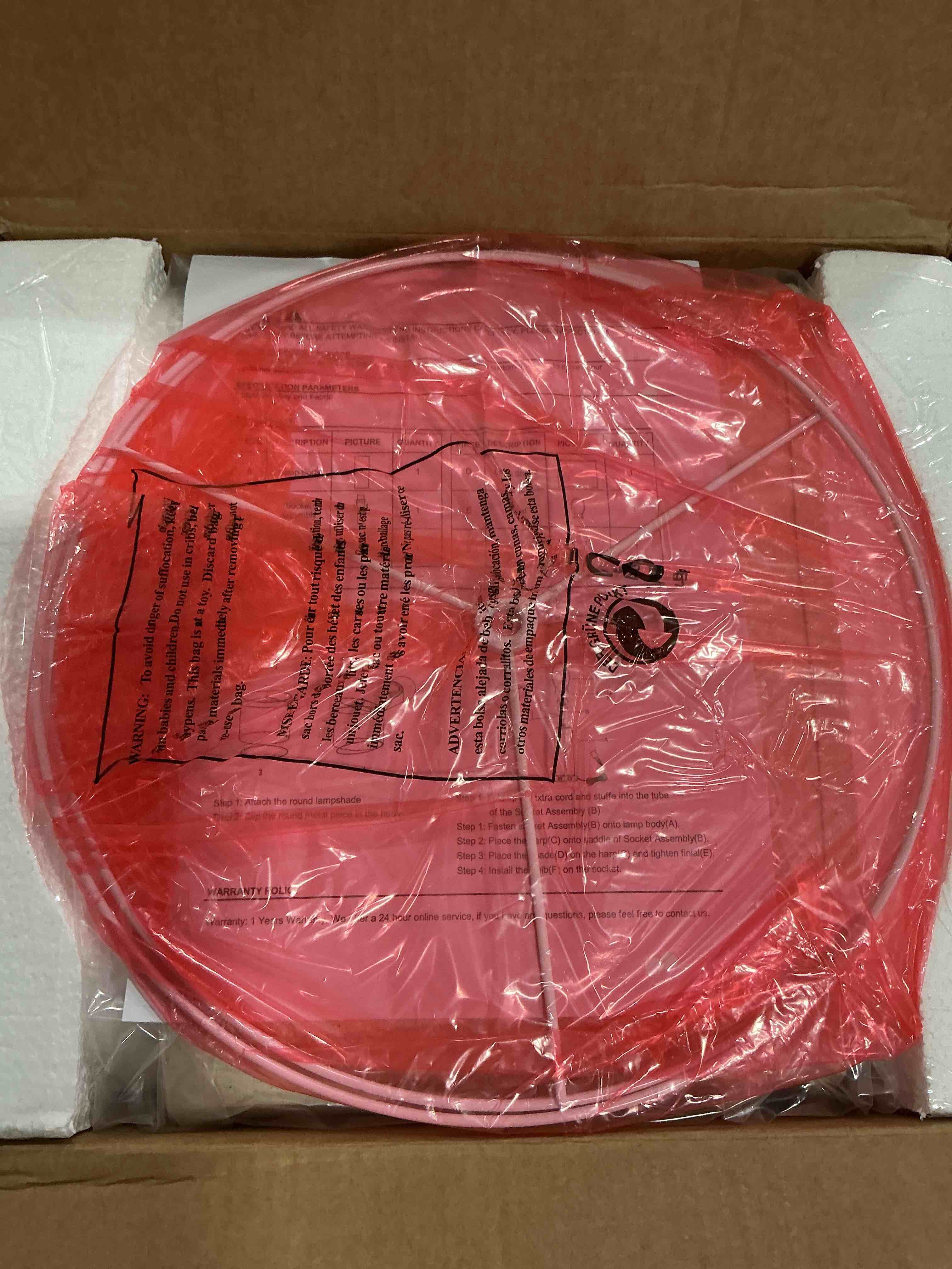 Ruzectt 26" Gold Glass Table Lamp for Living Room Single, 3-Way Dimmable Touch Control Bedroom Lamps