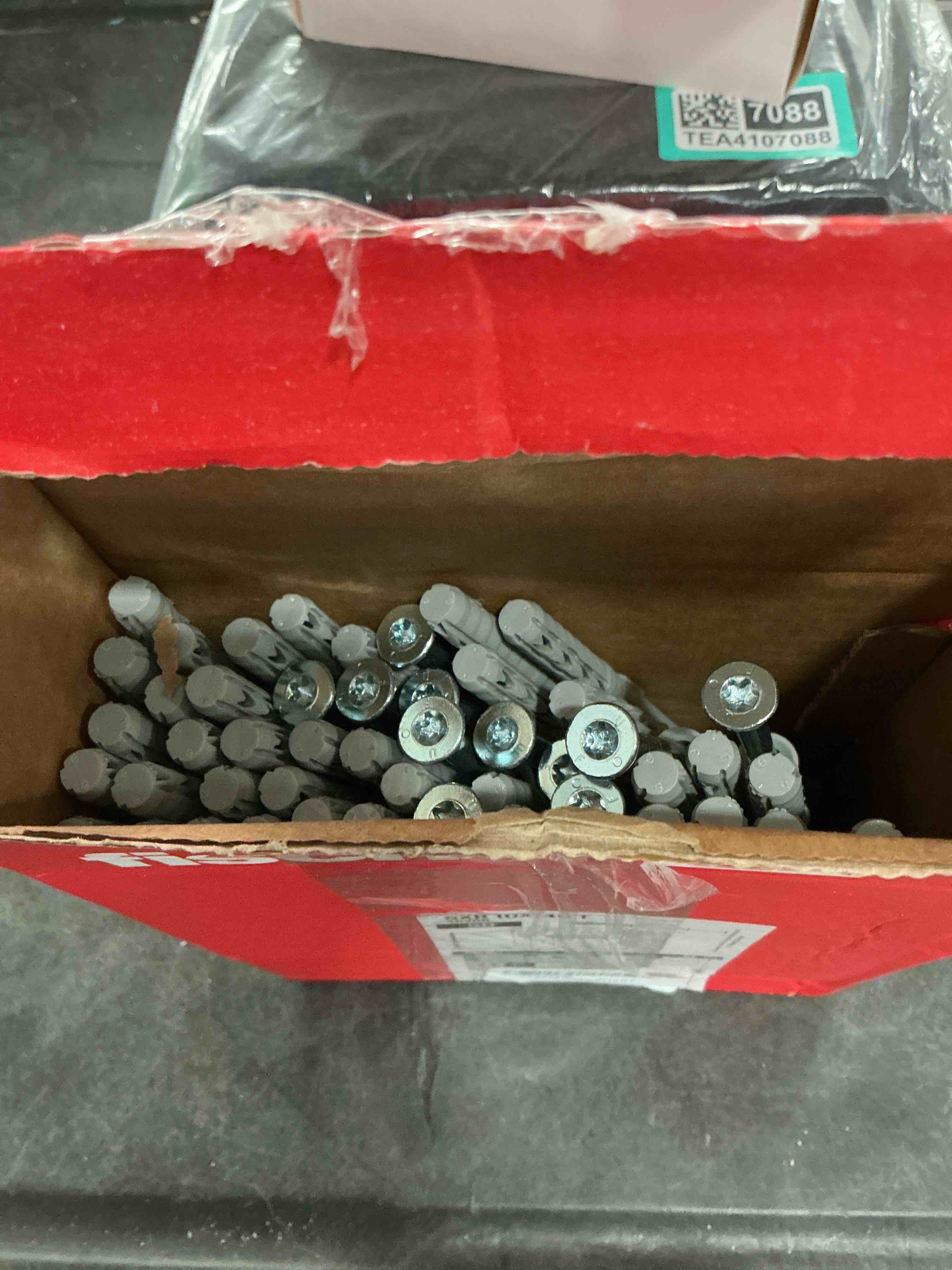 fischer Frame Fixing SXR 10x140T 3/8" with Safety Screw Gvz TRX Head 50pcs Low Anchorage Depth Use i