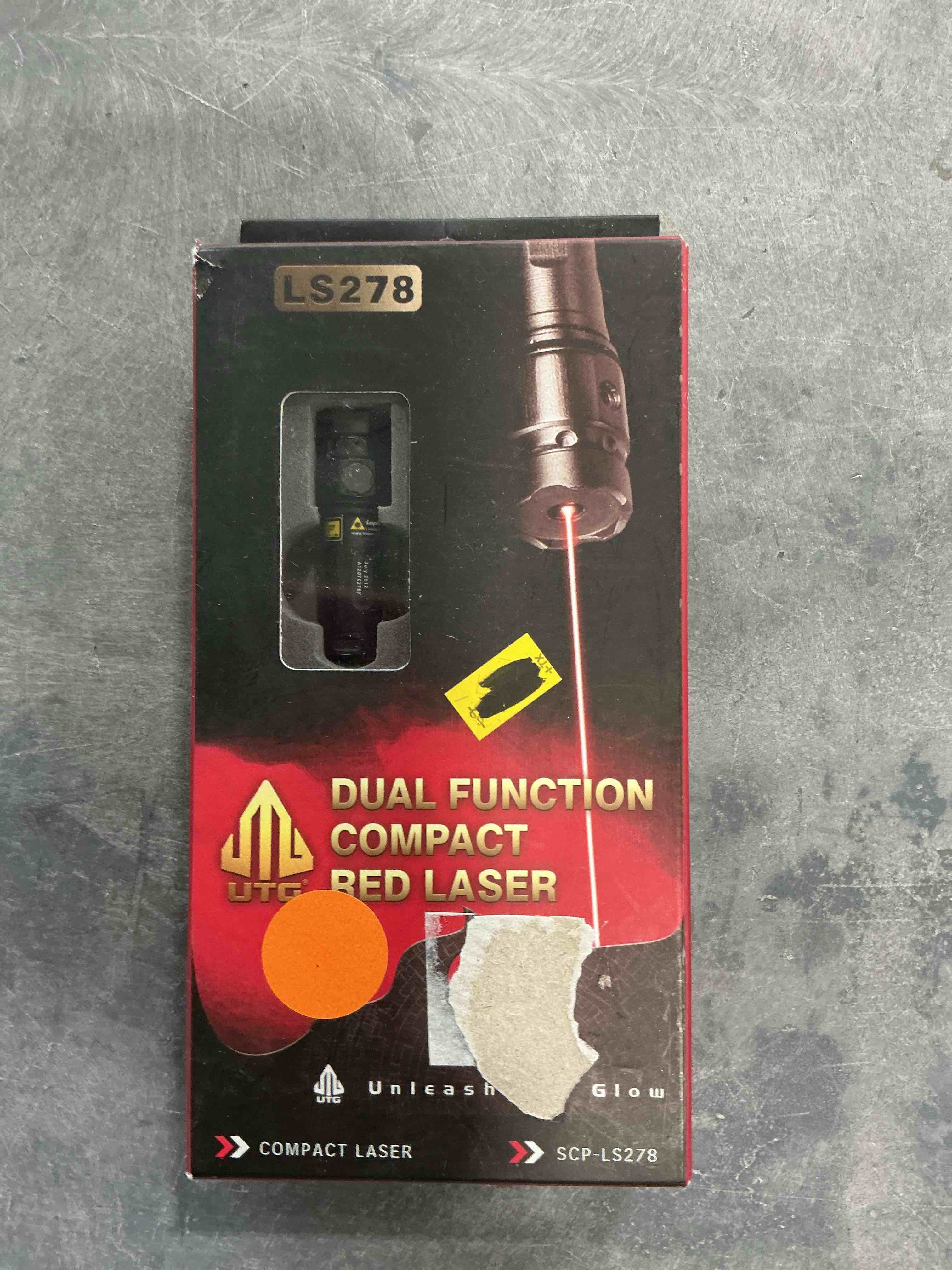 Dual function, compact bed, laser