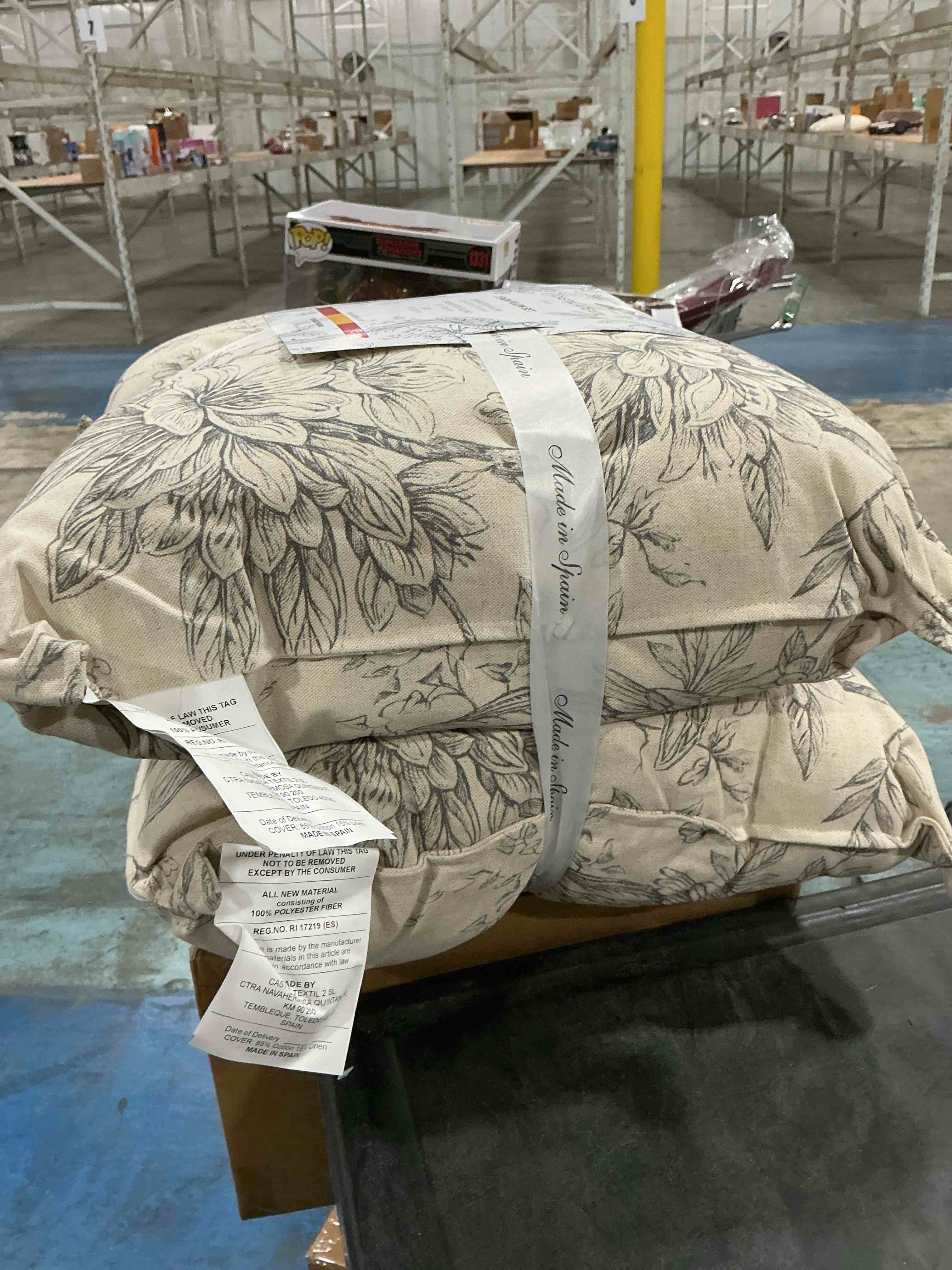 Castilla Textil 20”x20” 2-pack pillow set Antique Floral