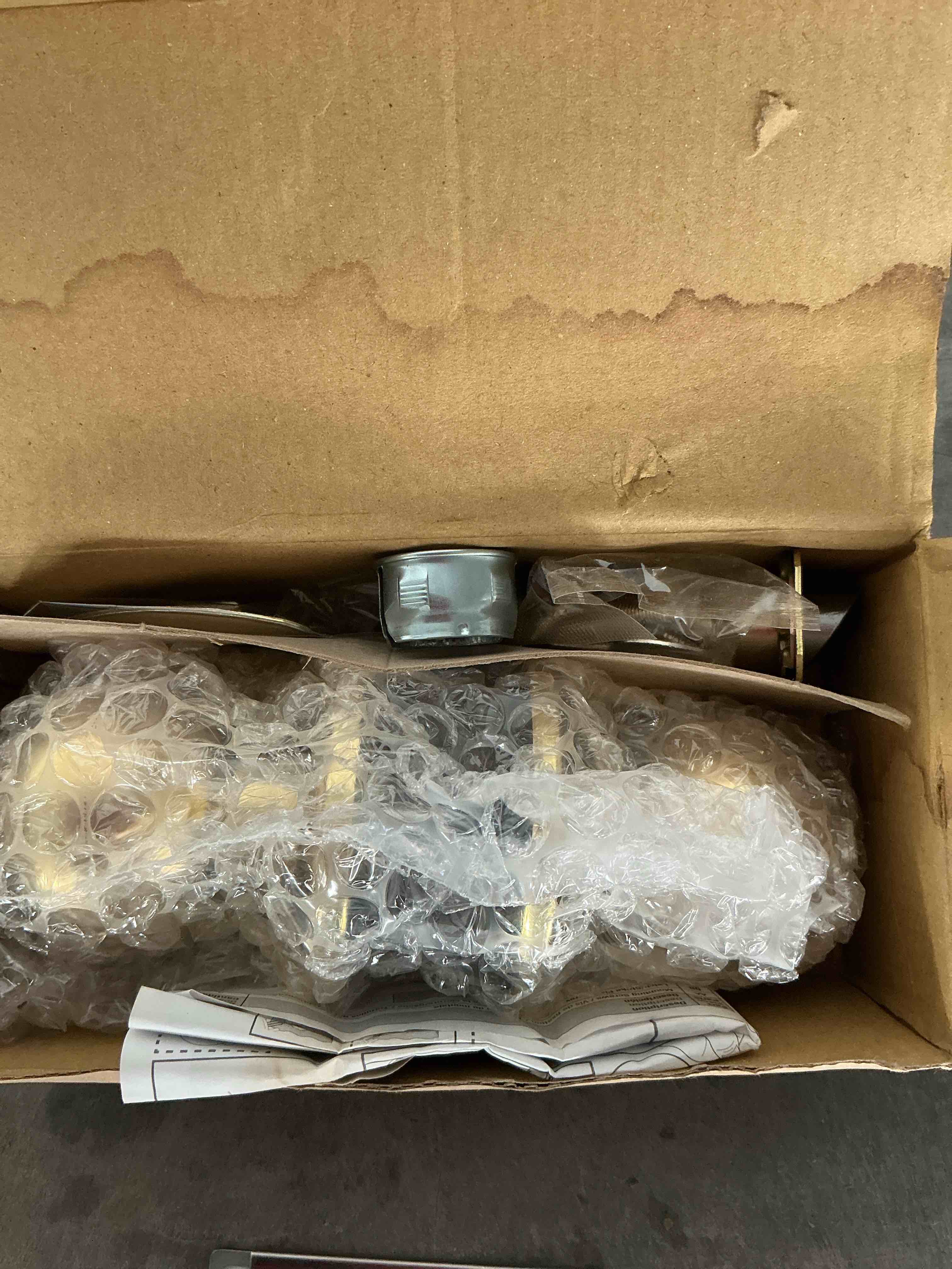 Copper Creek BK2040PB Ball Door Knob, Keyed Entry Function, 1 Pack, in Polished Brass