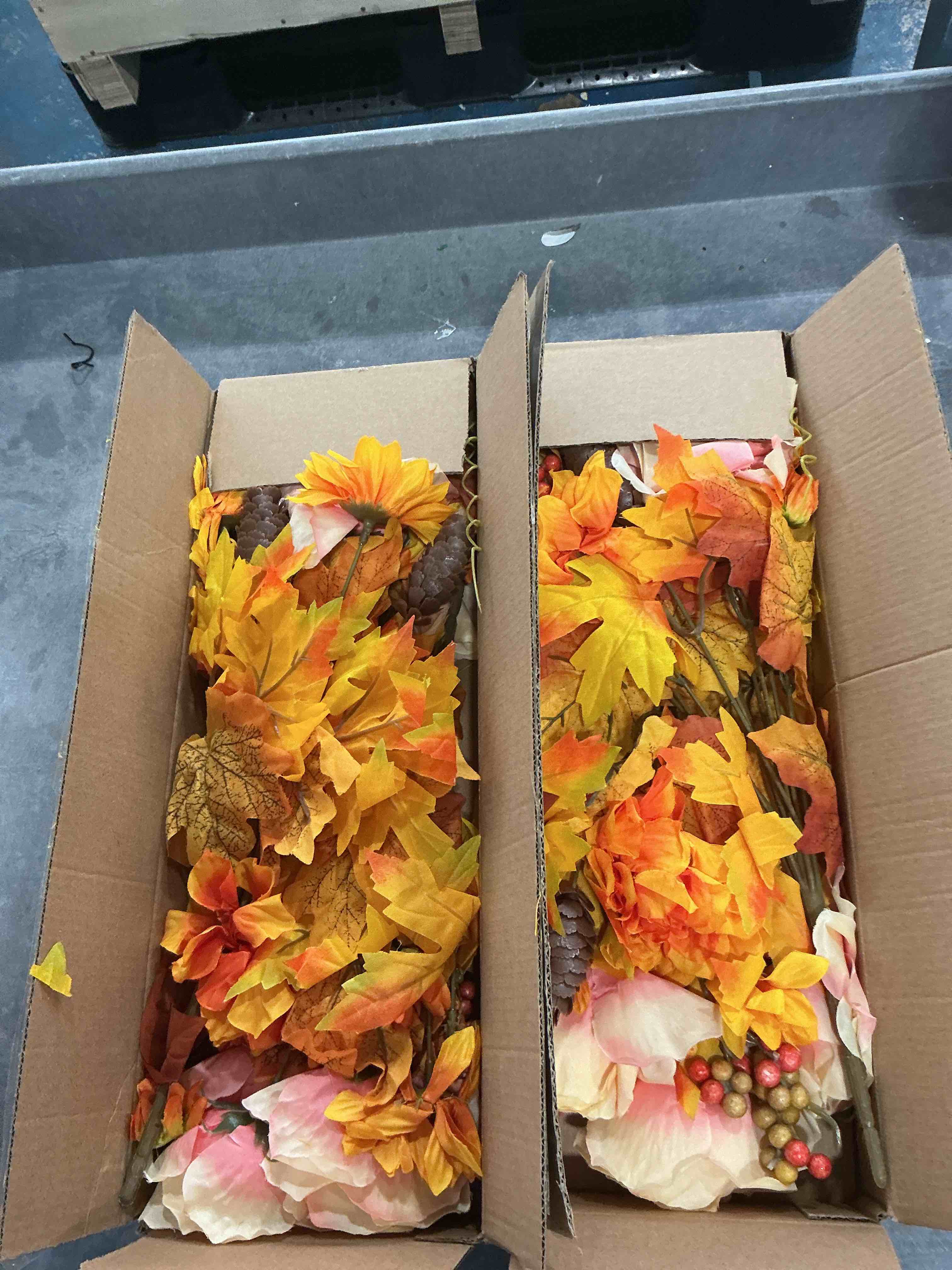 fall flowers 2 boxes