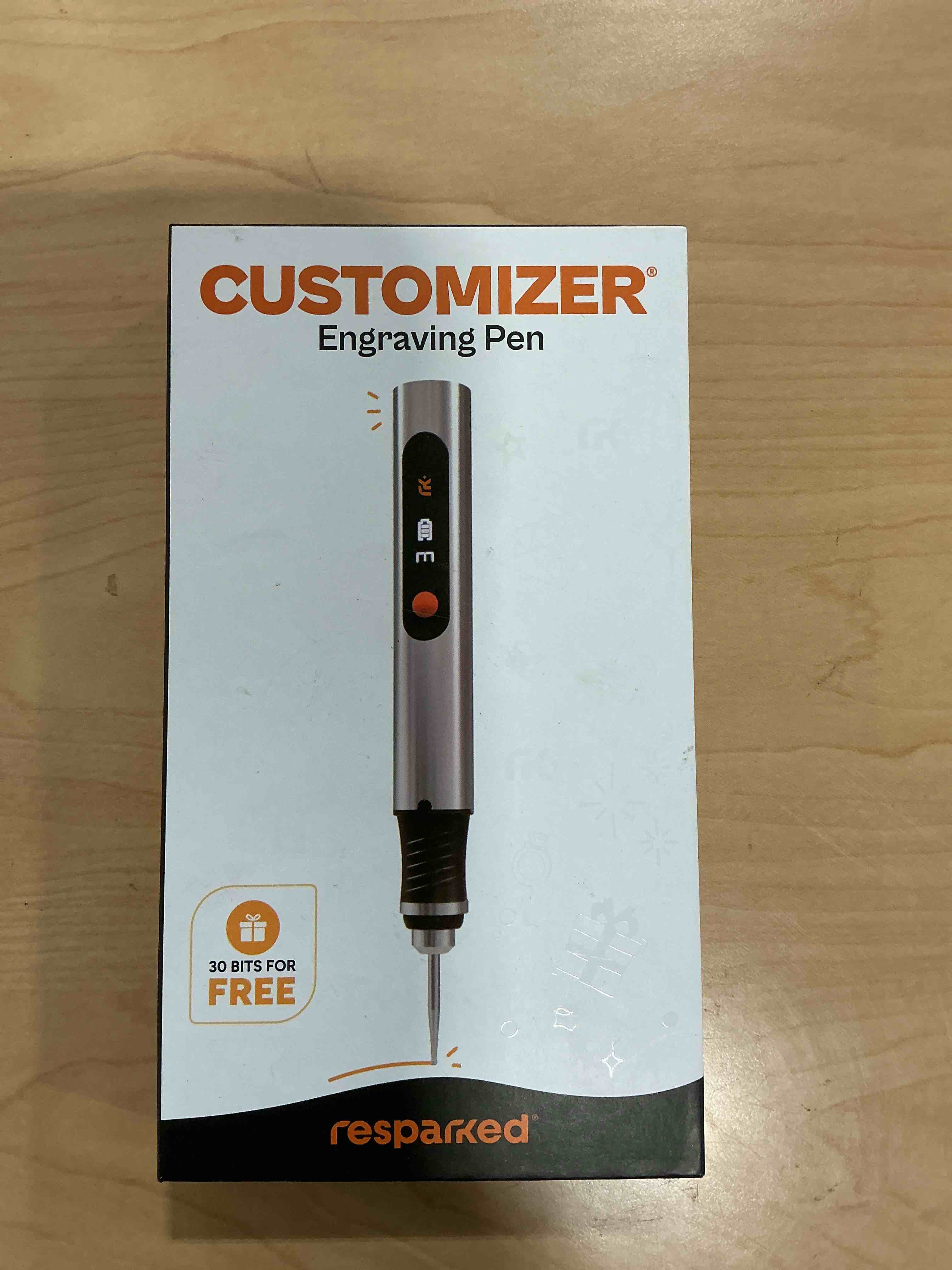 Condition photo showing New/Like New for *Factory Sealed*Customizer Engraving Pen (Formerly Culiau): Ultimate Cordless Portable Tool for Artists & DIYers - Engrave 50+ Surfaces - Beginner Friendly - Rechargeable - Free 30 Bits & Mastery Guide