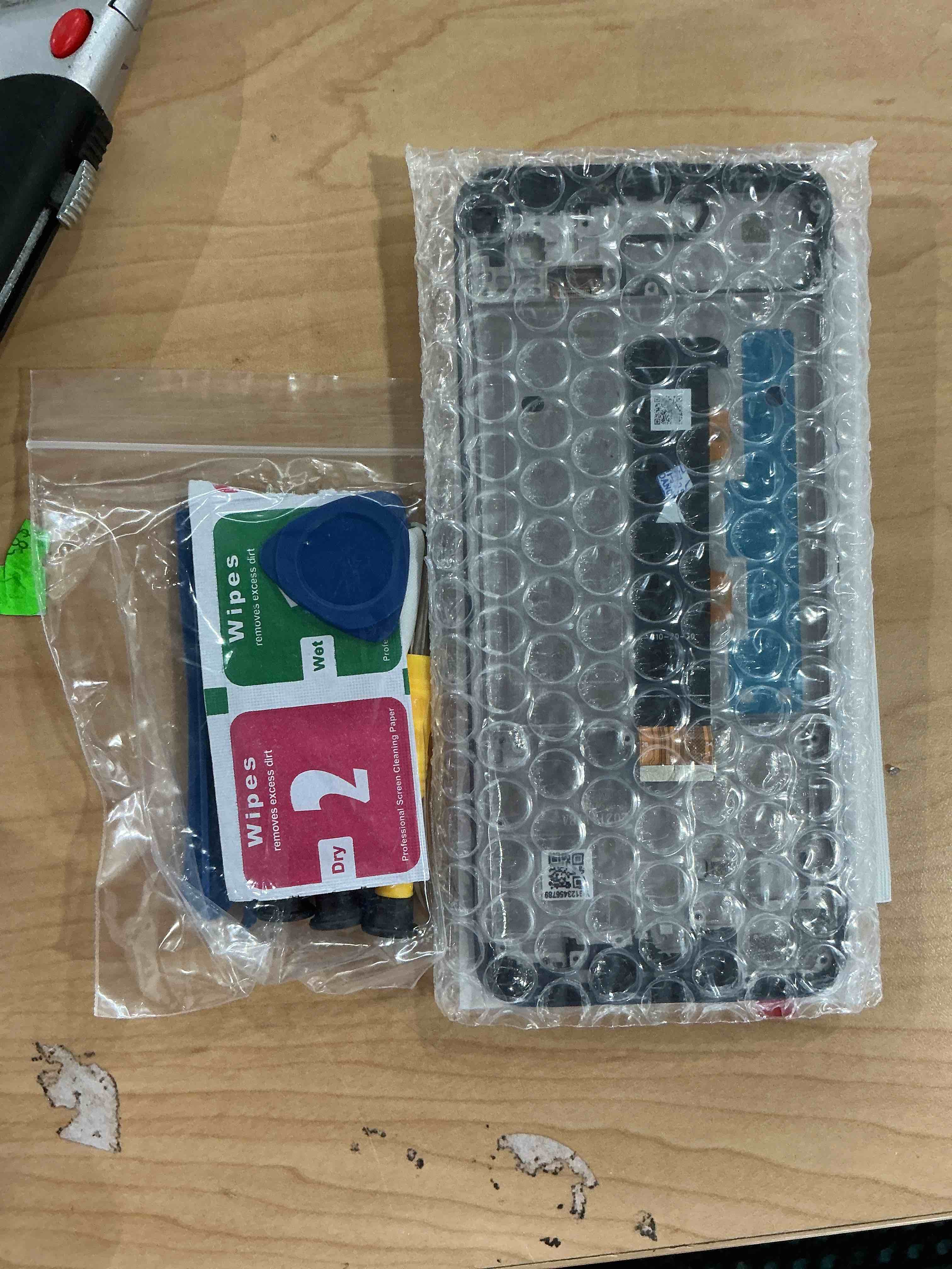 Condition photo showing Good Condition for for Motorola G Pure Screen Replacement with Frame for Moto G Pure XT2163 XT2163DL XT2163-4 LCD Display Digitizer Touch Screen Assembly 6.5 inch Black