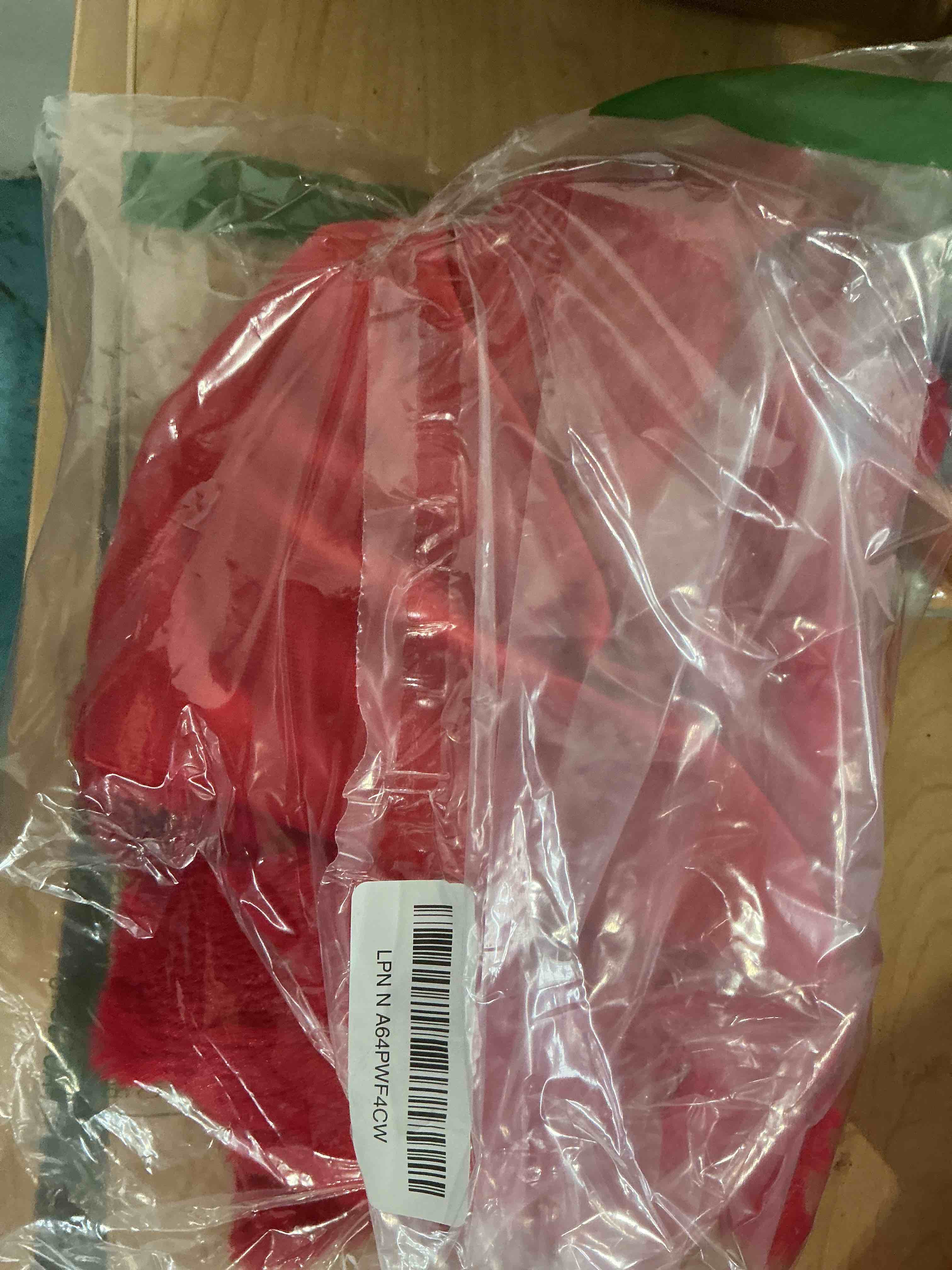 Condition photo showing Good Condition for Valentines Pillow Covers, Set of 2 Soft Plush Short Wool Velvet Throw Pillow Covers, Valentines Heart Love Decorative Square Luxury Cushion Case Pillow Shell for Sofa Holiday- Red 18x18 Inch