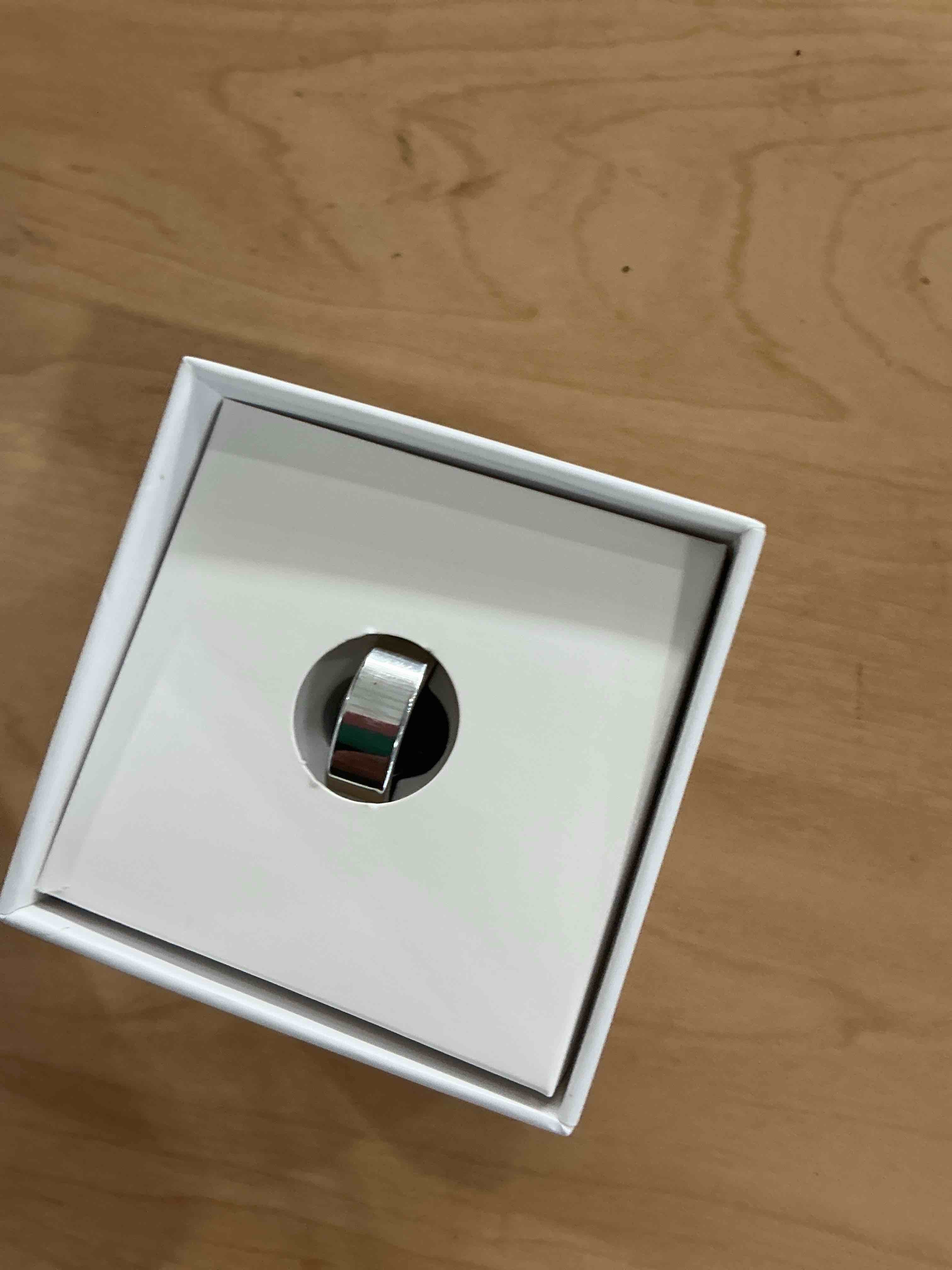 Condition photo showing Good Condition for White Elephant Gifts,Smart Ring,Gifts Christmas for Women Men - Sleep Monitoring/Blood Oxygen/Motion Tracking,Waterproof & No Subscription Required,Gifts for Mom Dad Boyfriend Her Him Silver 9 #9 Silver
