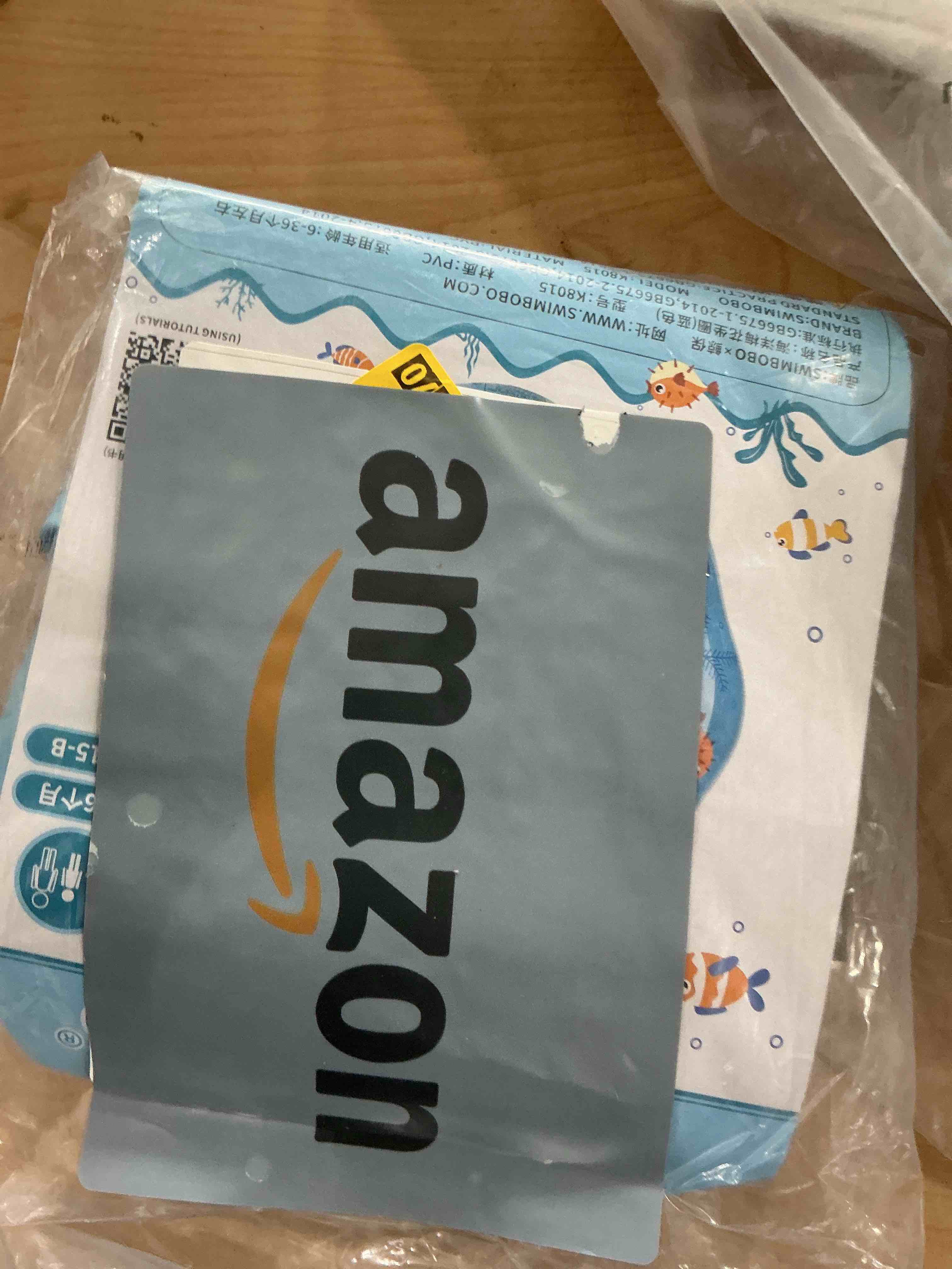 Condition photo showing Good Condition for Swimbobo Inflatable Baby Swimming Float with Safety Seat Fun Swimming Pool Toys for Age 6-36 Months Toddler Blue Oecan