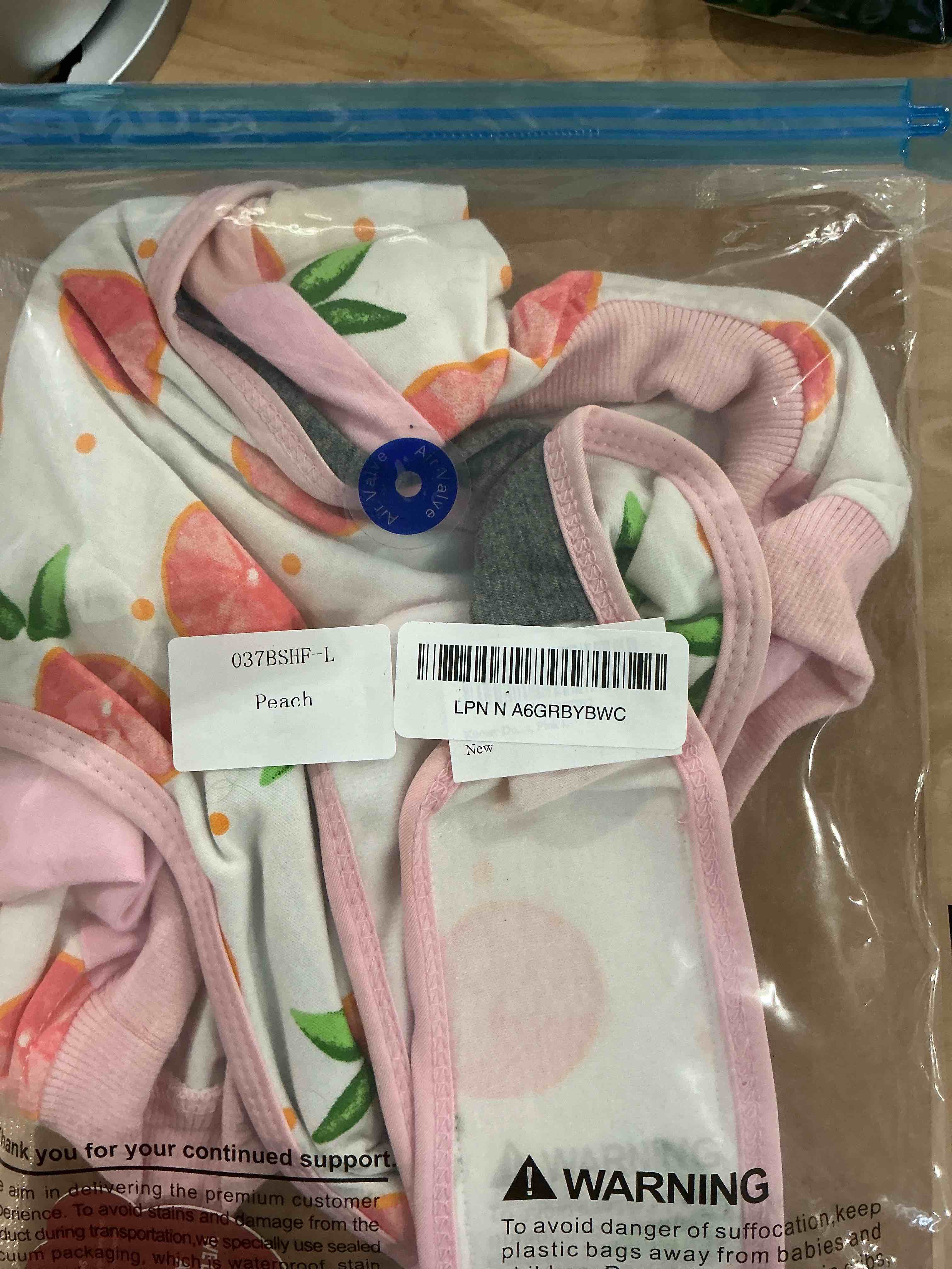 Condition photo showing Good Condition for Kuoser Dog Recovery Suit Female, Dog Onesie for Surgery, Female Spay and Male Neuter Onesie for Post-Op Care, Prevent Licking Puppy Onesies, Pink L L (Back:16.1-20.1'', Weight:23-48 LB) Pink