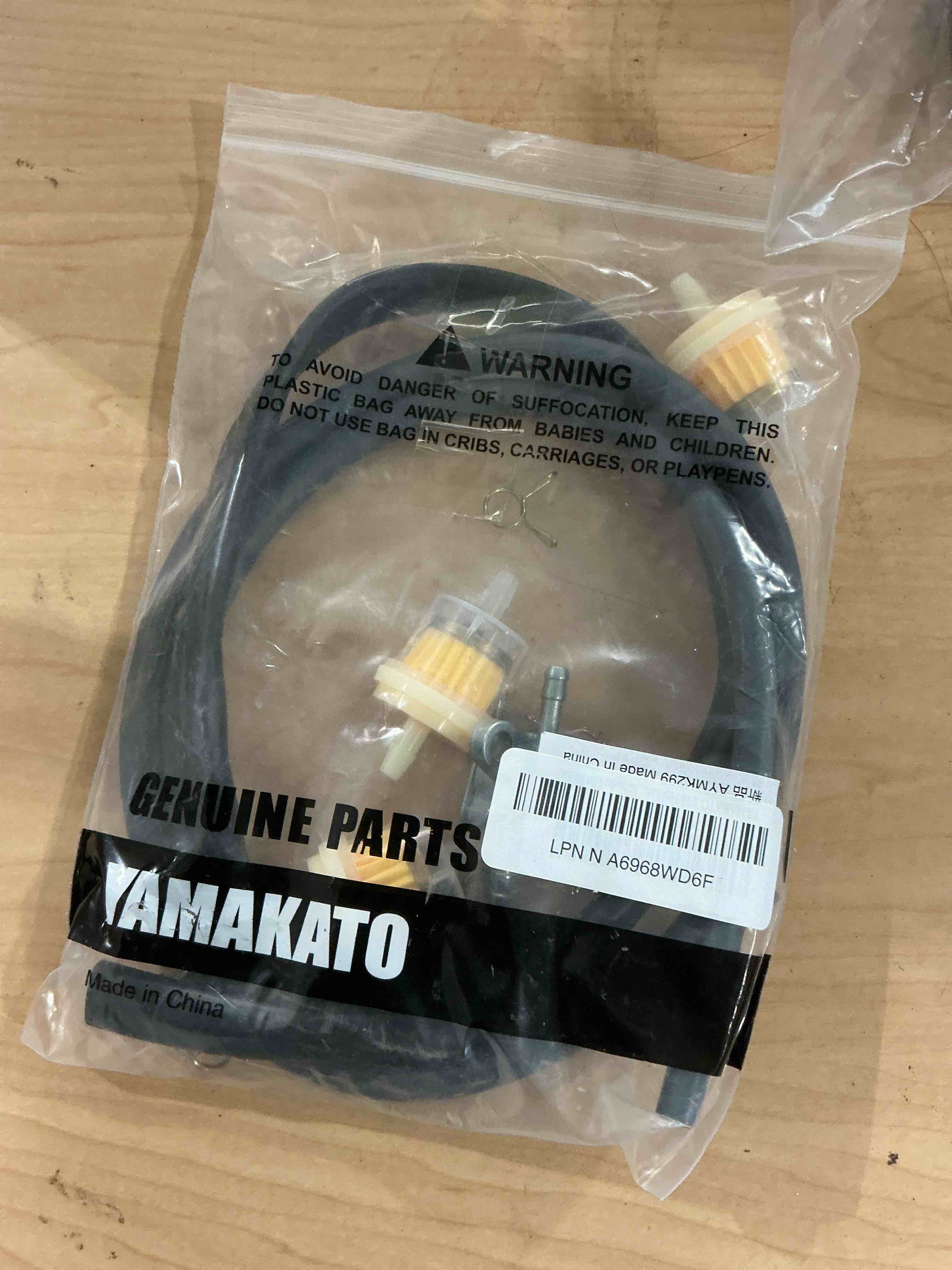 Condition photo showing Good Condition for YAMAKATO 3/16 Gas Fuel Line Hose w/Inline Shut Off Valve Petcock & Filters Clamps for 50cc 70cc 90cc 110cc 125cc 150cc Taotao Coolster Apollo Baja ATV Dirt Pit Bike Mini Bikes & Go-Karts