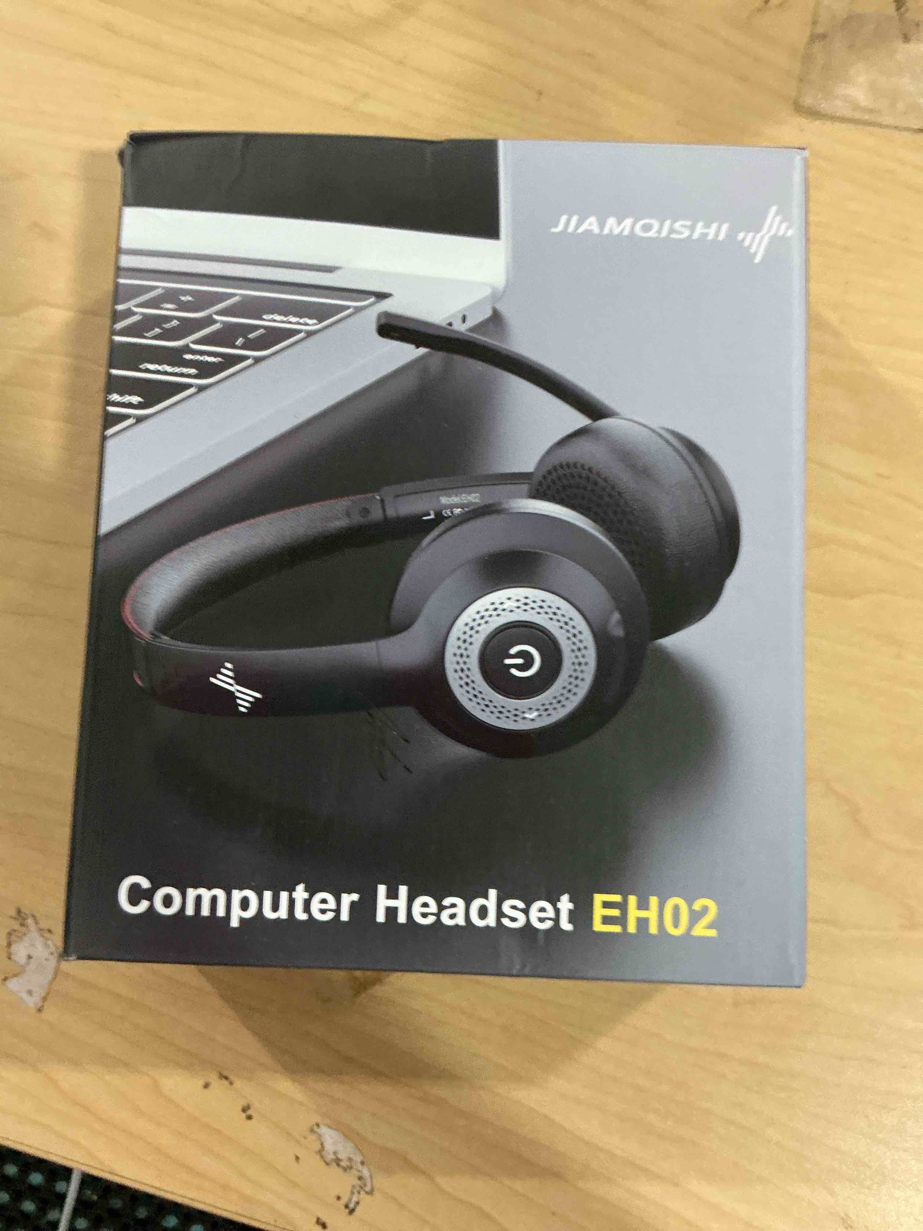 Condition photo showing Good Condition for Wireless Headset with Mic for Work, Bluetooth V5.2 Headphones with AI Noise Cancelling Microphone, USB Dongle, Clear Calls & Mic Mute, for Laptop, PC, iPhone & Android Phones Bluetooth+USB Dongle