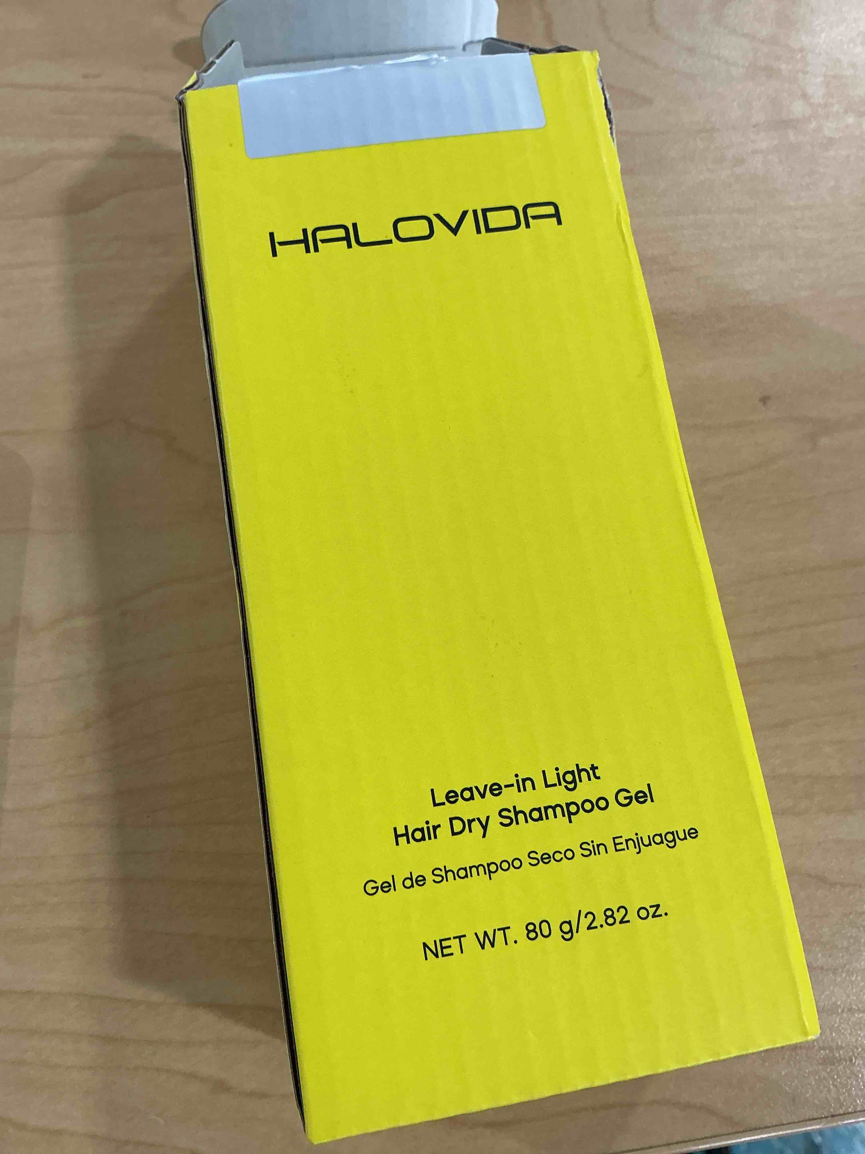 Condition photo showing New/Like New for HALOVIDA Leave-in Dry Shampoo Gel, Instant Oil Absorption & Volume, Light Texture Transparency, Non-Aerosol, Safe & Clean with Natural Ingredients, 2.82 oz