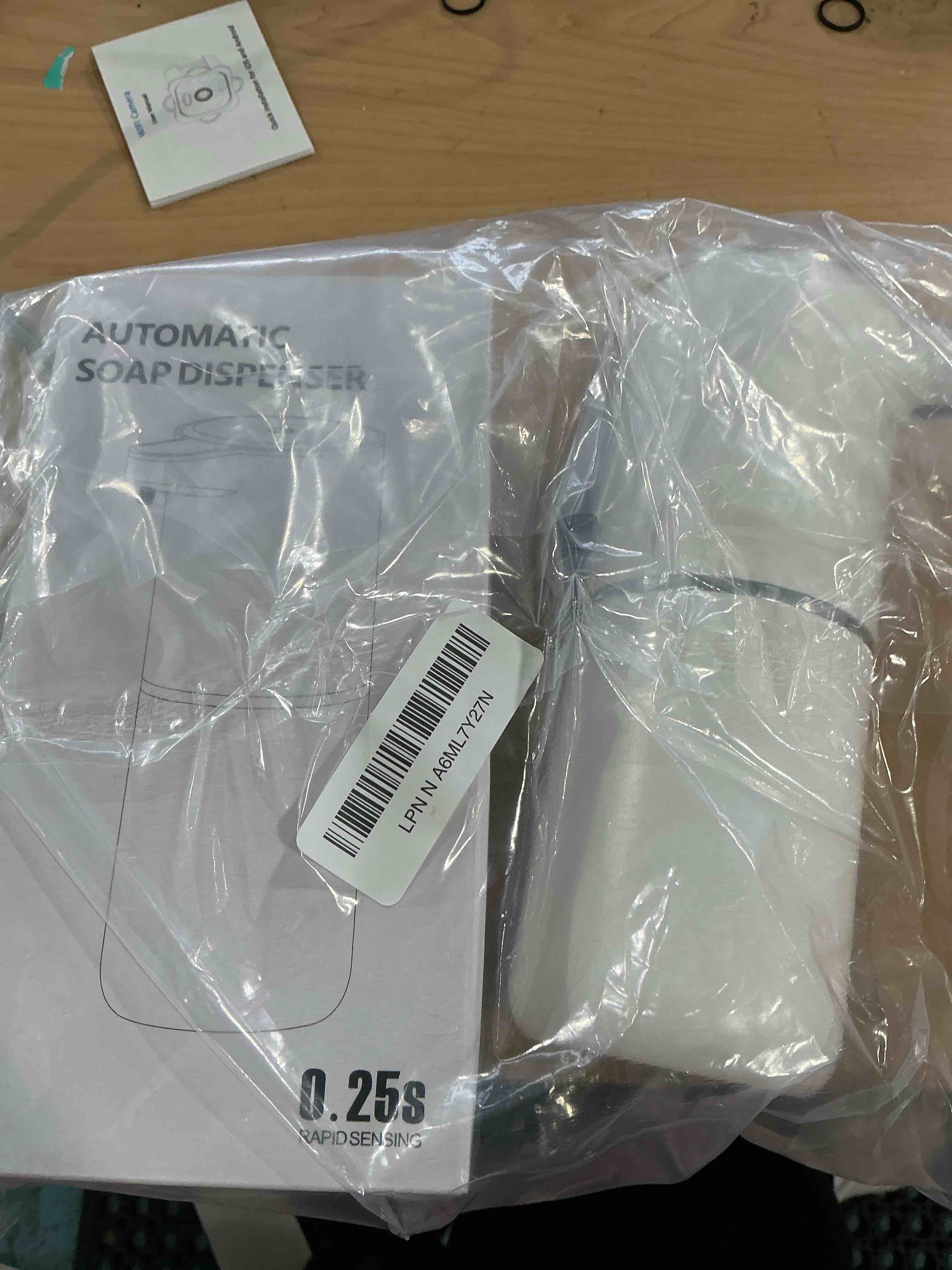 Condition photo showing Good Condition for 2 Pack Automatic Soap Dispenser,Automatic Liquid Soap Dispenser Touchless,12.8oz/380ml USB Rechargeabled Wall Mounted Smart Soap Dispensers for Bathroom Kitchen Dish Soap White Liquid