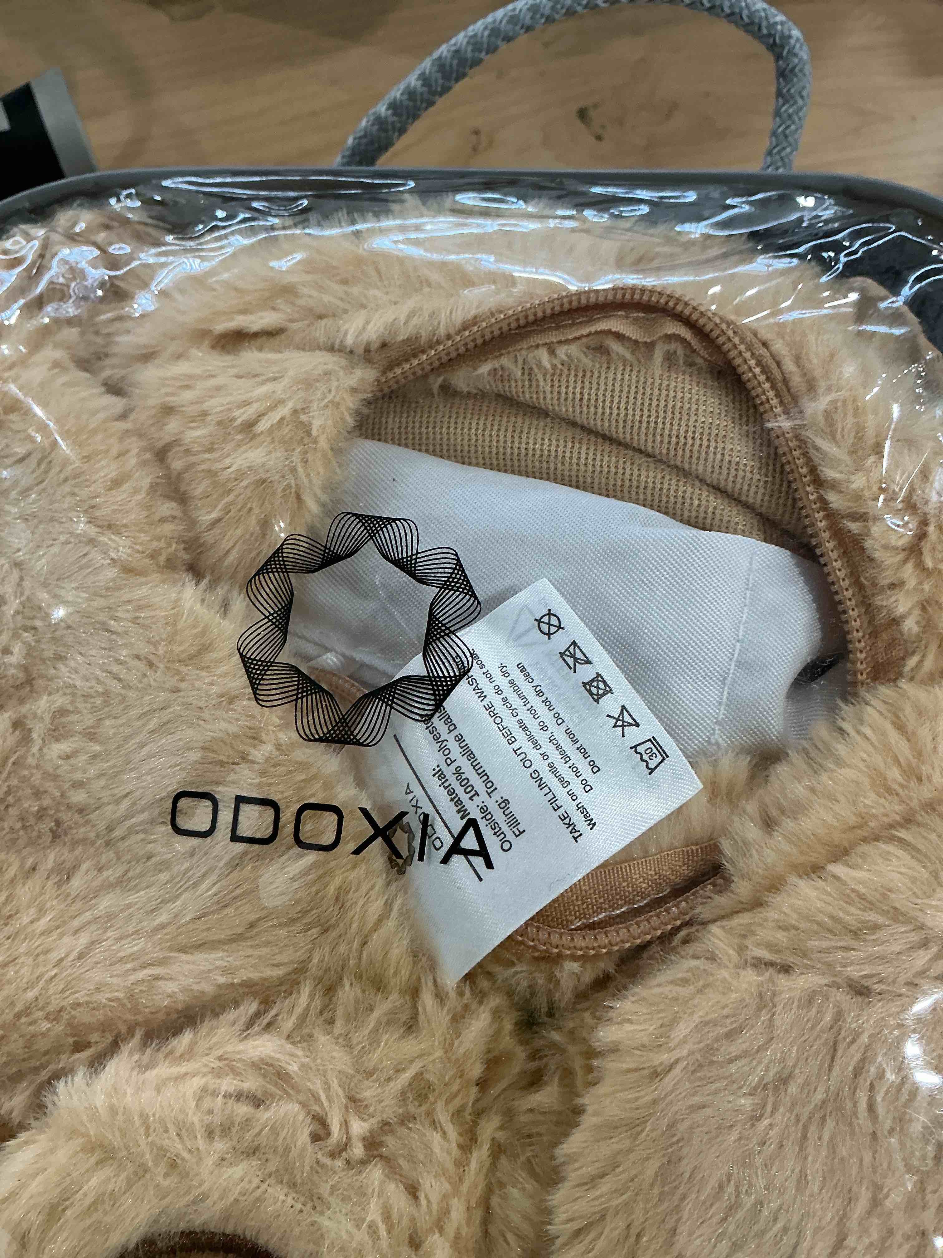 Condition photo showing New/Like New for ODOXIA Weighted Lap Pad for Kids | Calming & Comforting | Weighted Lap Animal | Dog Buddy | Sensory Weighted Animals | Weighted Lap Blanket for Sensory Needs | Carrying Bag Included | 5 Lbs