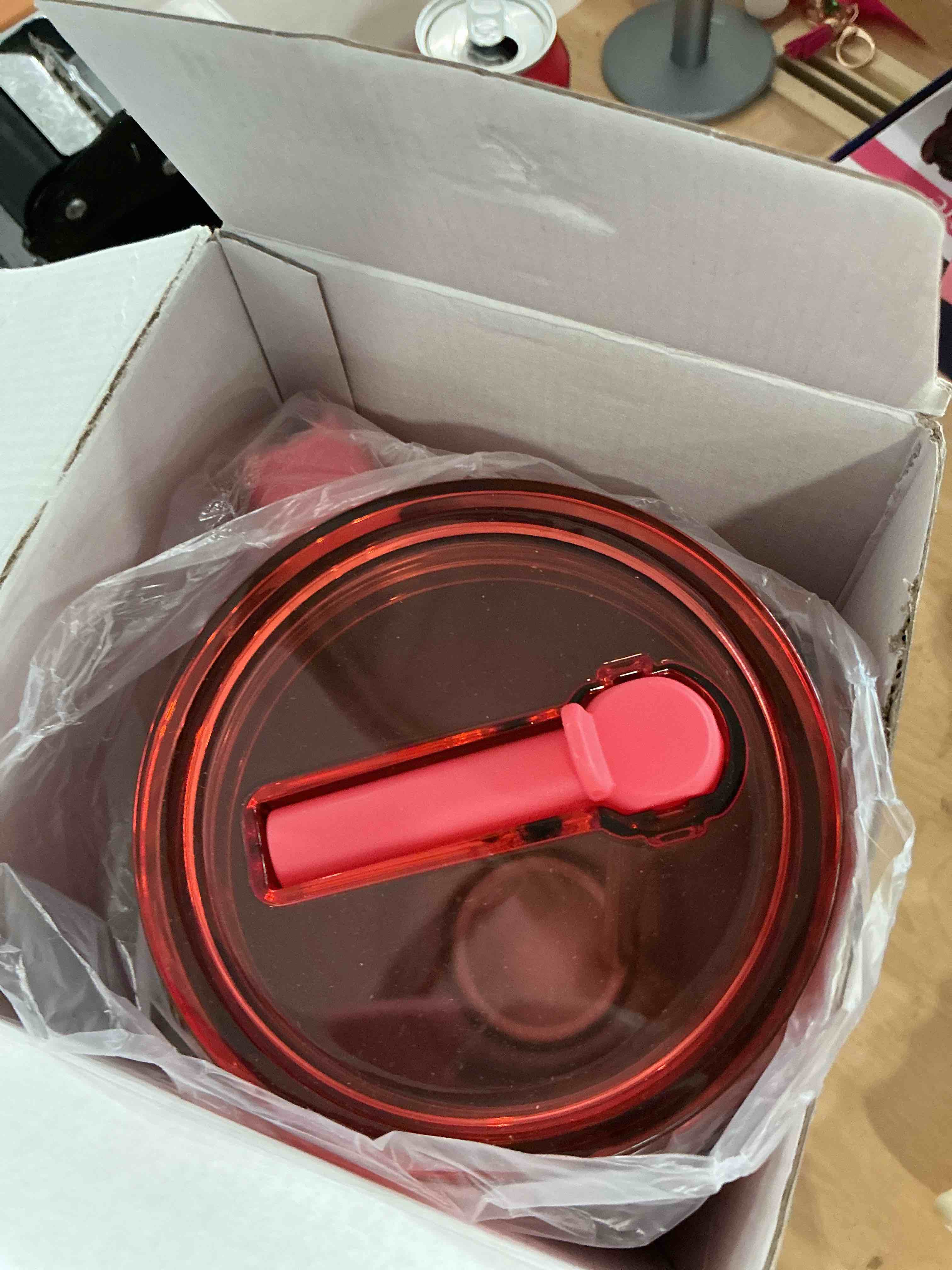 Condition photo showing New/Like New for ice cream design Frost Buddy Thicc Buddy - 40 oz Stainless Steel Vacuum Insulated Tumbler with Lid and Straw for Water - Travel Mug Cupholder Friendly - Gifts for Women Men Him Her (Ice Cream)
