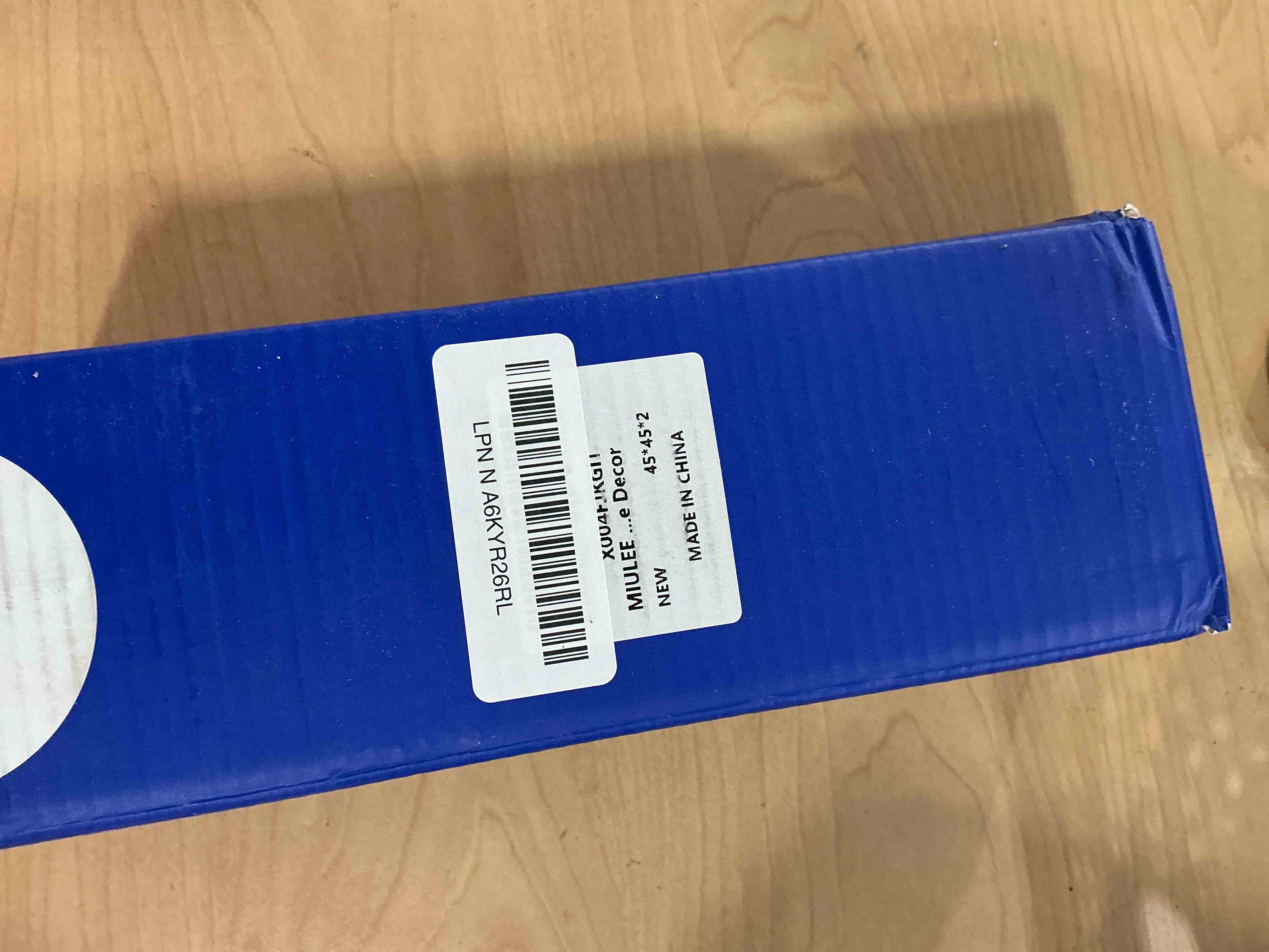 Condition photo showing Good Condition for MIULEE Set of 2 Mustard Yellow Boho Decorative Pillow Covers 18x18 Inch Farmhouse Rustic Couch Throw Pillows Modern Spring Cotton Cushion Covers Retro Cute Macrame Woven Home Decor for Bed Sofa Chair 18" x 18" (Pack of 2) Mustard Yellow