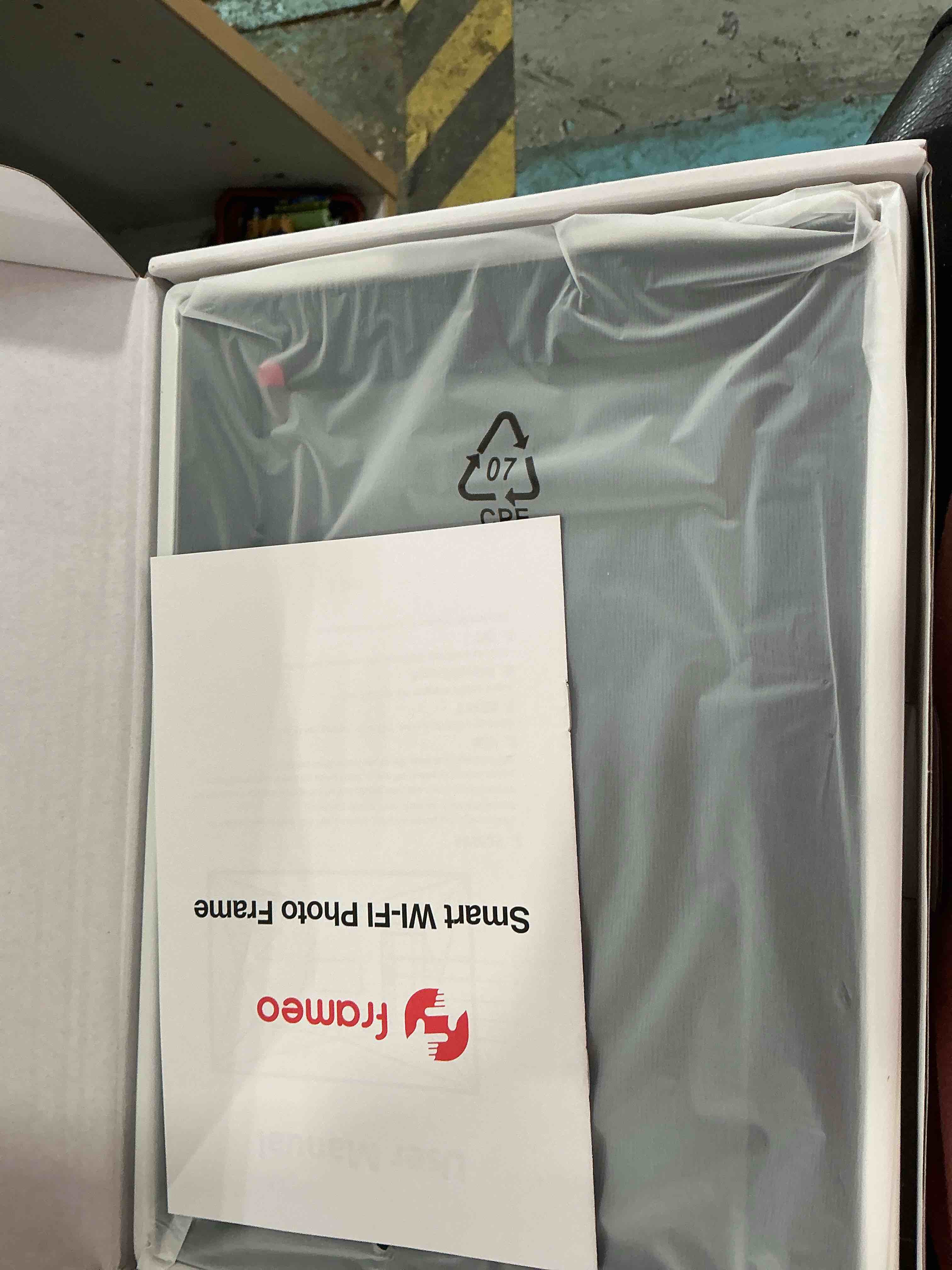 Condition photo showing New/Like New for Frameo 10.1 Inch WiFi Digital Picture Frame with 32GB Storage,1280 * 800P IPS HD Touch Screen,Send Photos/Videos from Your Phone Anywhere, Photo Gifts for Parents and Grandparents