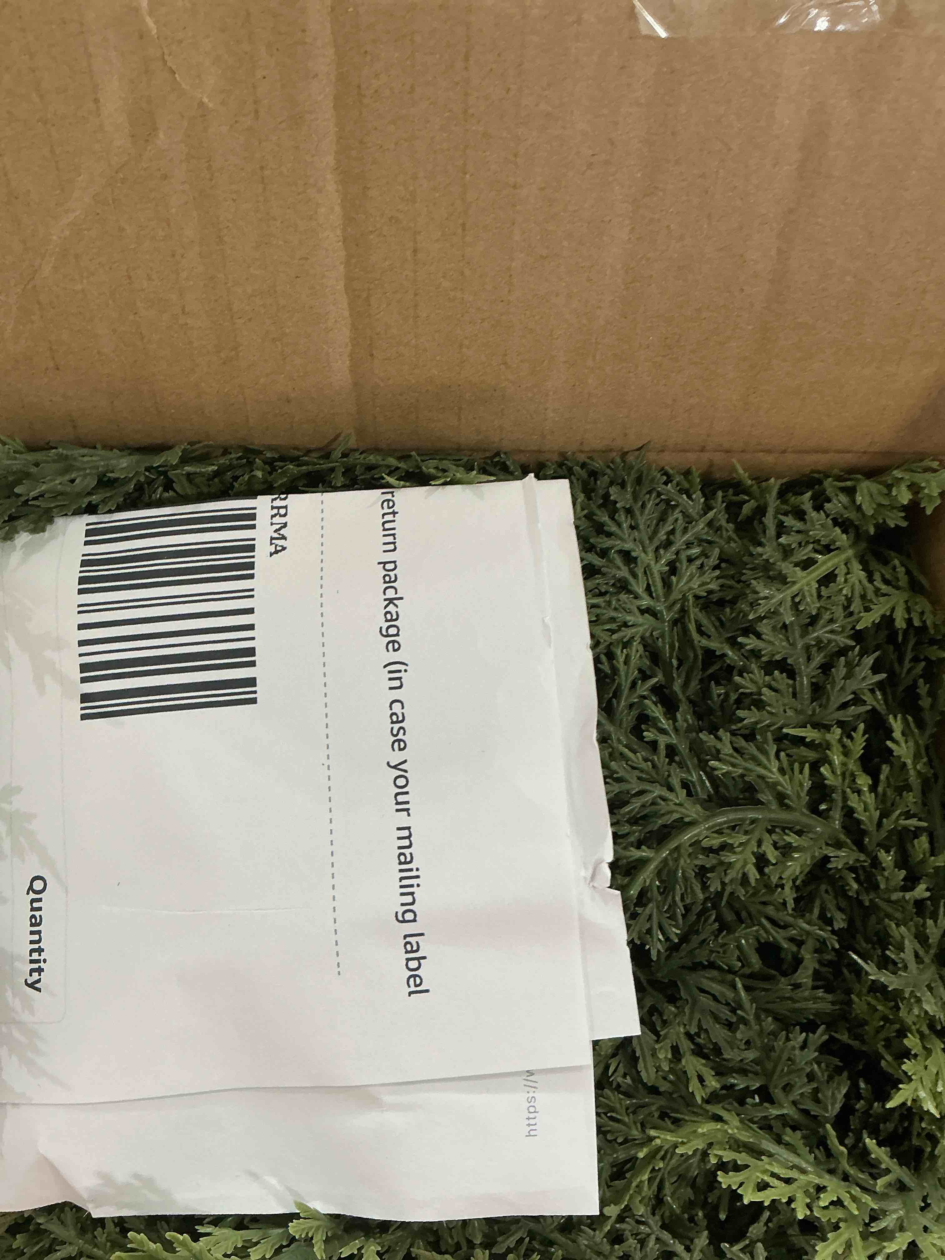 Condition photo showing New/Like New for Cedar Christmas Garland with Lights for Mantle - Decorations 6 ft Realistic Lighted Faux Pine Garlands for Xmas Home Decoration Indoor Stairs Railing Fireplace Outdoor 6ft Prelit Garland Door Decor 6Ft 1