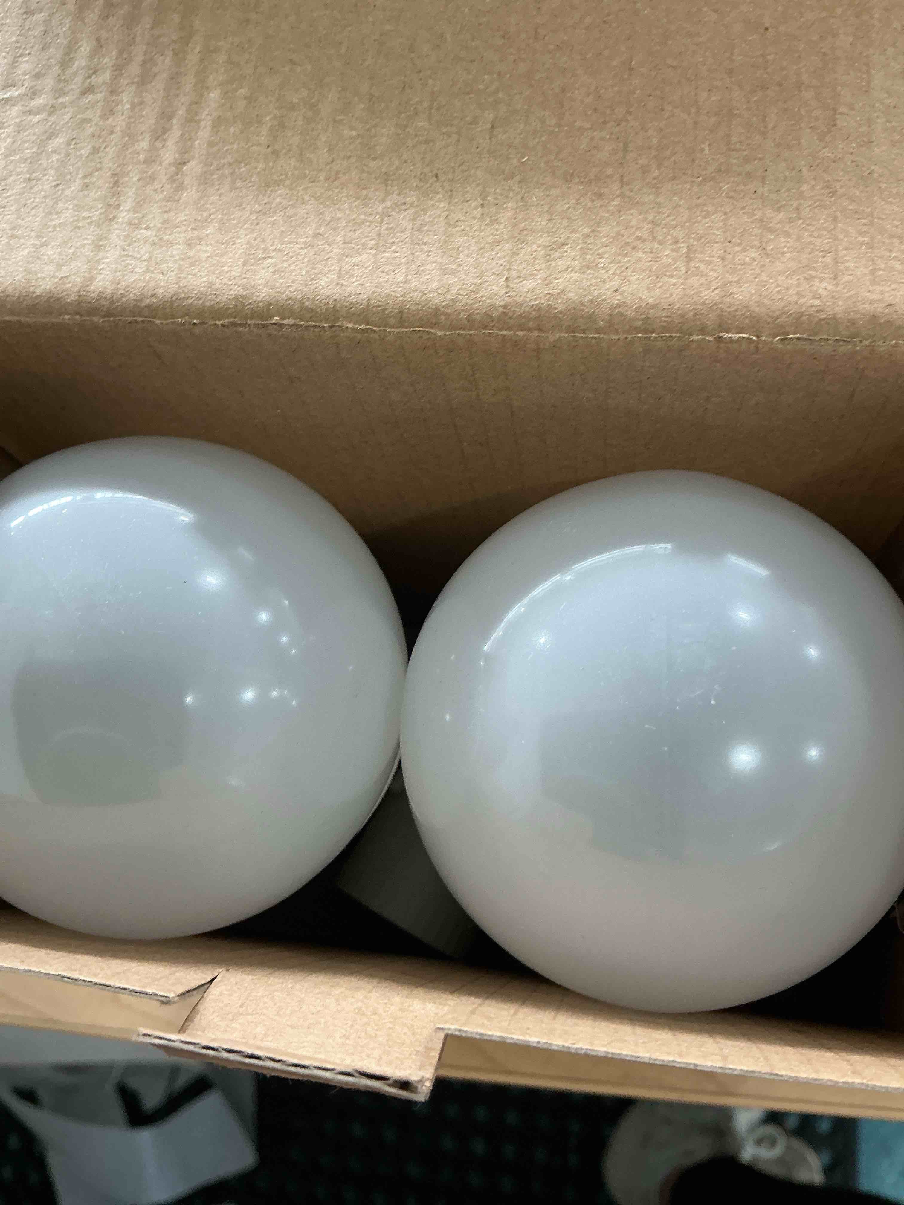 Condition photo showing New/Like New for Texsens-Rechargeable-LED-Emergency-Light-Bulb, 7W 600LM 6500K E26 Battery Powered Lamp with Hooks & Remote Controller for Power Outage Camping Hurricane Outdoors, 3 Brightness Levels (Daylight) Daylight 2 Pack