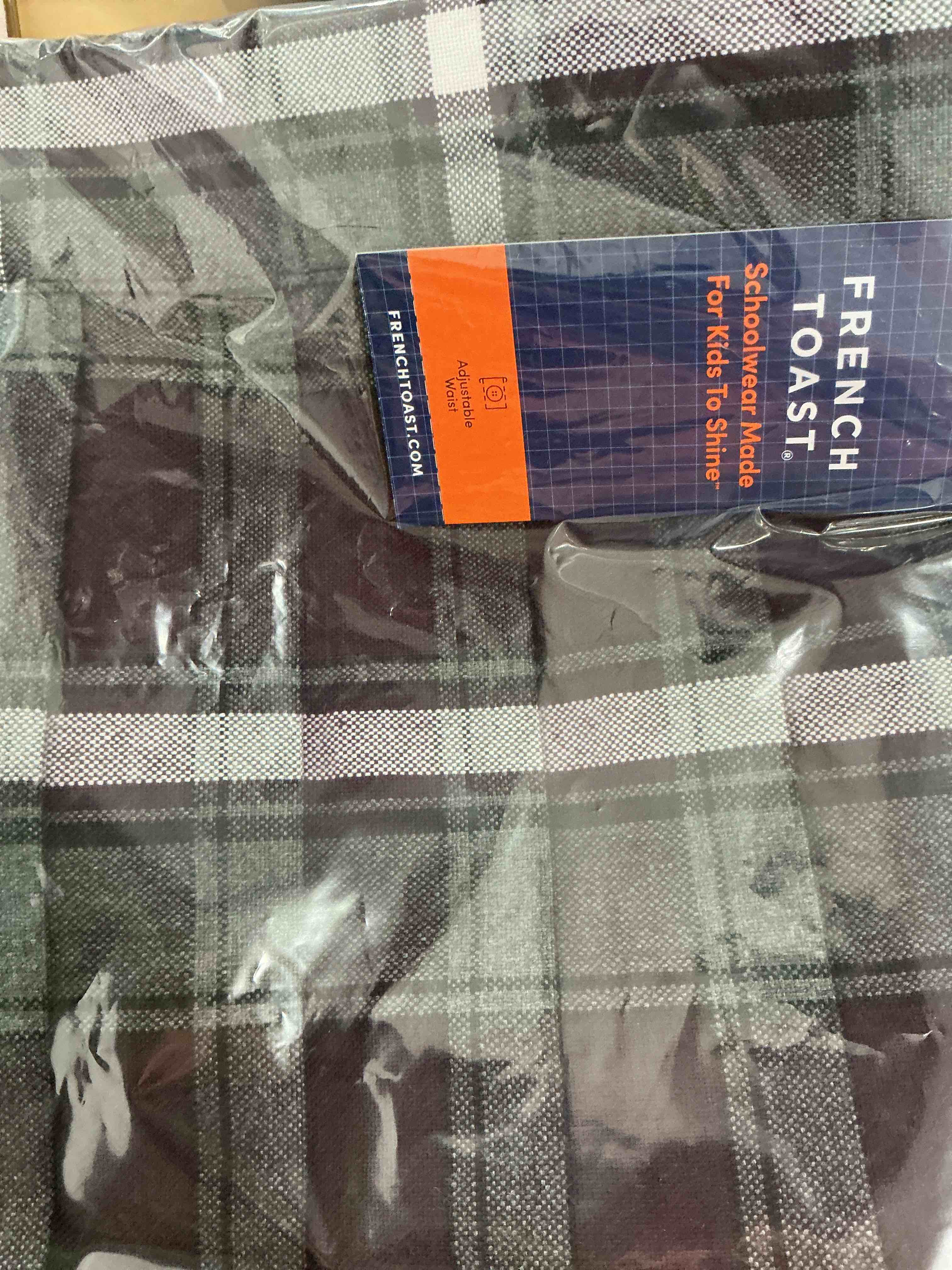 Condition photo showing New/Like New for French Toast Girls' Plaid Pleated Skirt