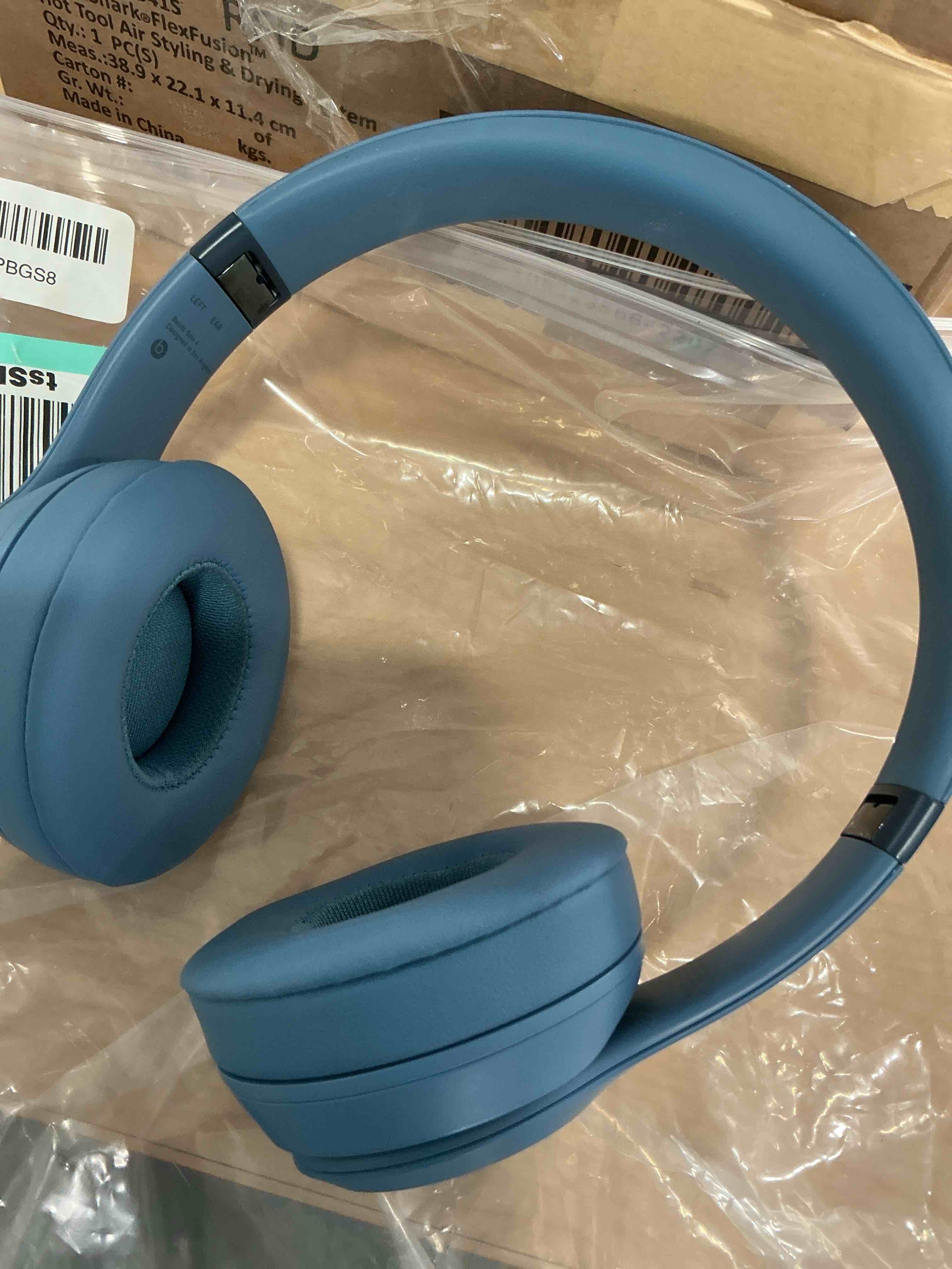 Condition photo showing As Is for Beats Solo 4 - Wireless On-Ear Bluetooth Headphones, Up to 50-Hour Battery Life, Ultra-Lightweight Comfort, Powerful and Balanced Sound, Apple & Android Compatible - Matte Black Matte Black Standalone