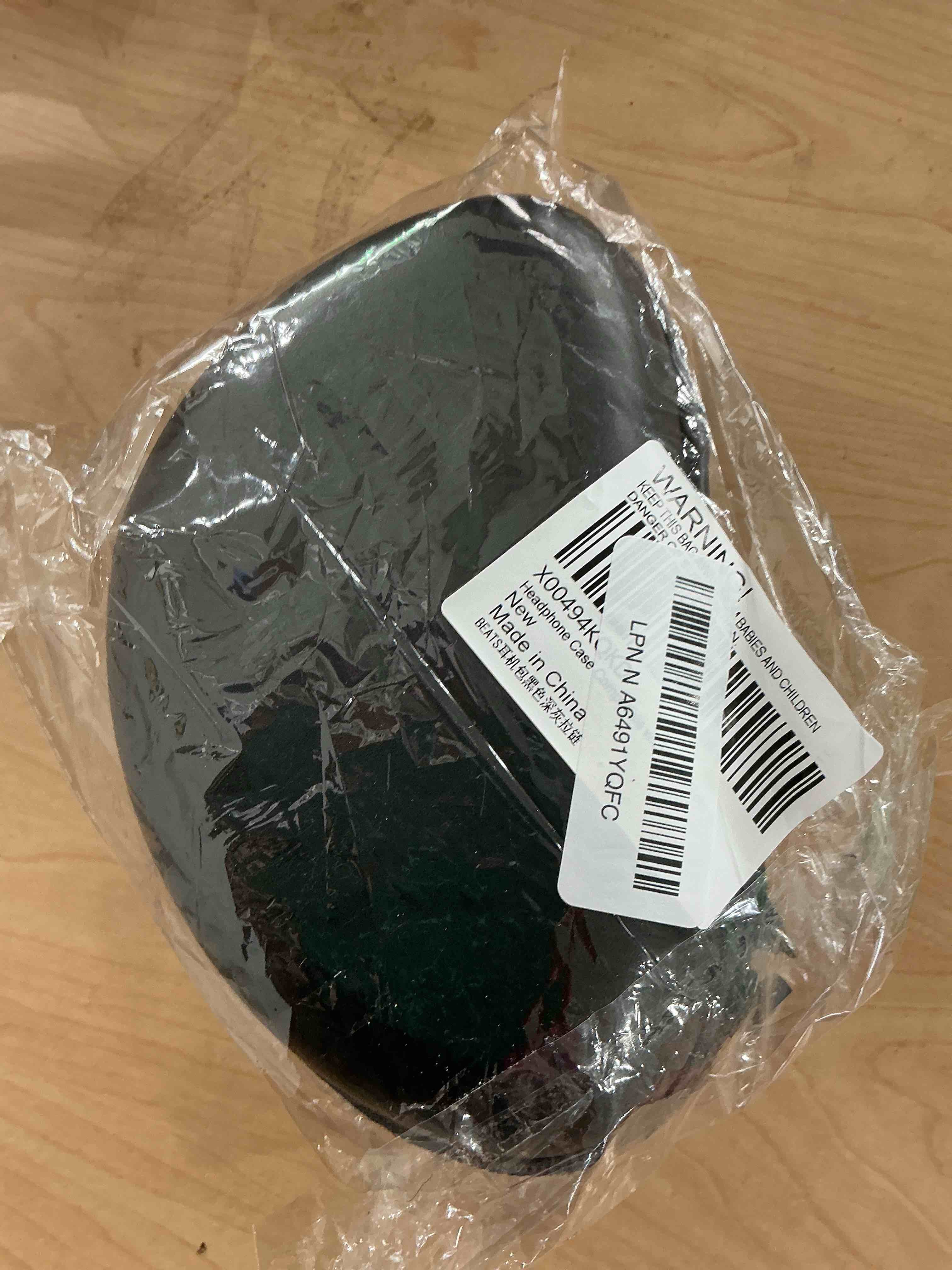 Condition photo showing Good Condition for Headphone Case Compatible with Beats Solo 4/ Studio Pro/ Solo3/ Studio3/ Solo2/ Solo Pro Bluetooth On-Ear Over-Ear Headphones Headset - Black+ Grey Zipper (Box Only) Black+Grey Zipper