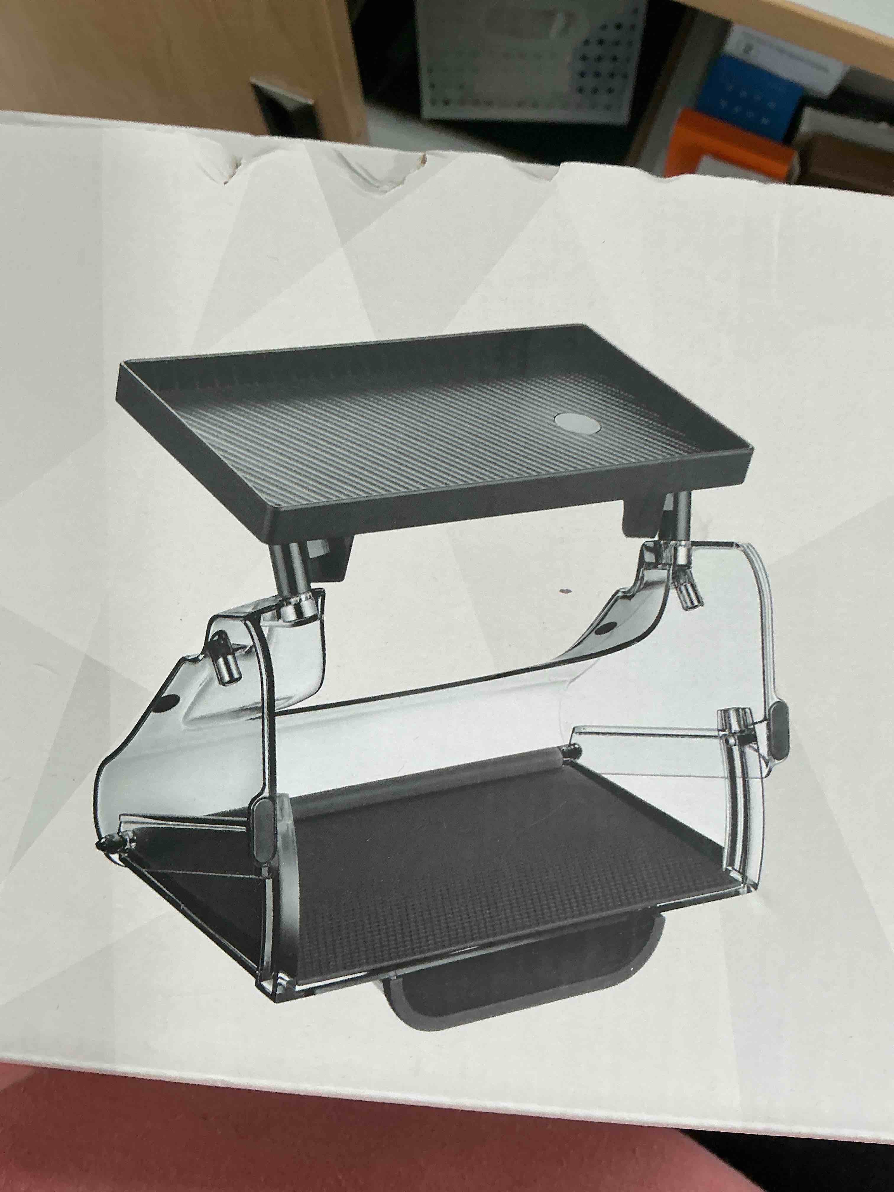 Condition photo showing Good Condition for BarBaren Hideable Under Screen Storage for Tesla Model Y 2020-2024/Model 3 2023-2017, Center Console Organizer for Model Y/Model 3 (Not Fit Model Y Juniper 2025-2026/Model 3 Highland 2024-2025) MY 2020-2024 and M3 2023-2017