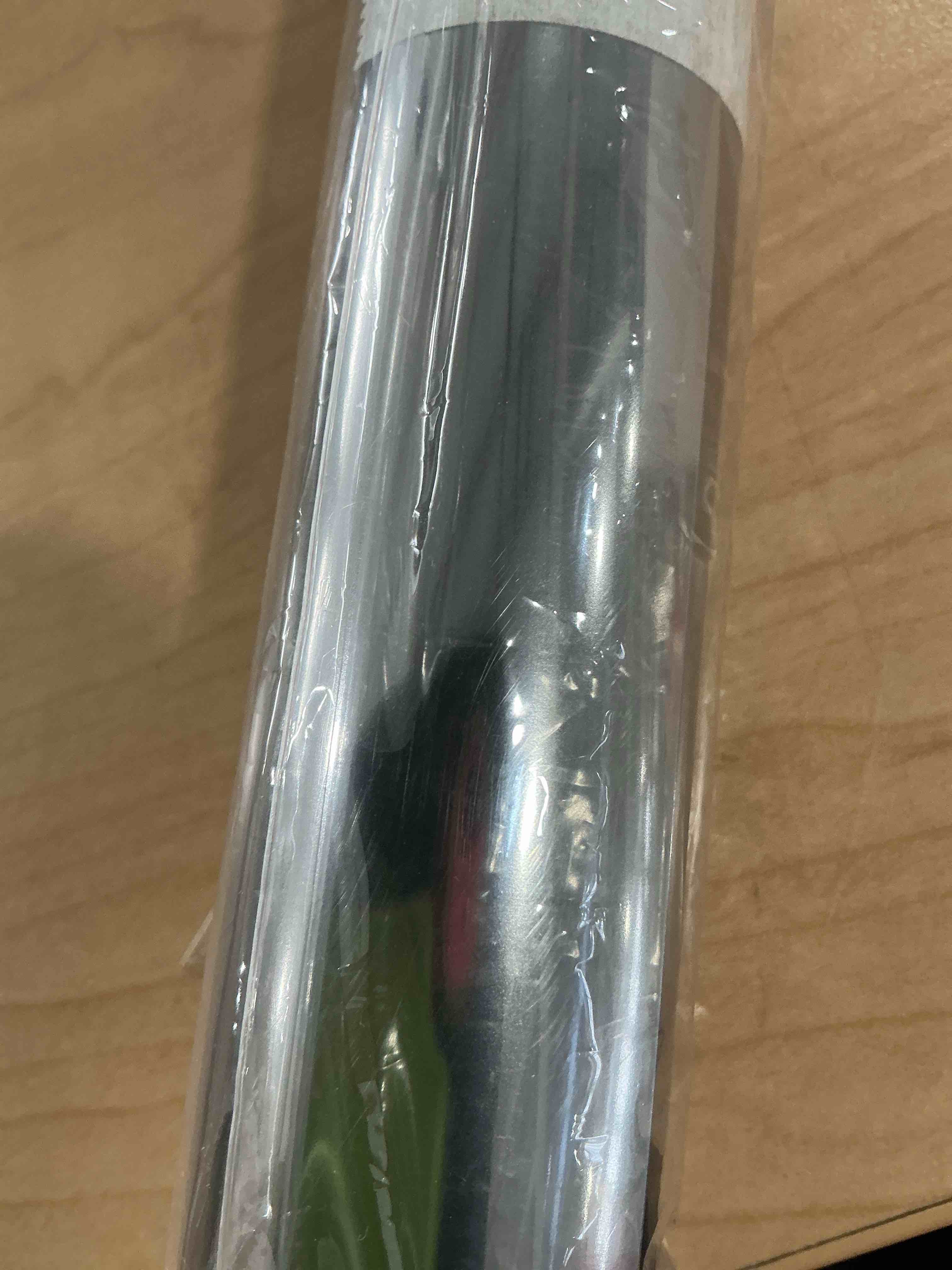 Condition photo showing New/Like New for KESPEN Window Privacy Film One Way Daytime Privacy Static Cling Sun Blocking Anti UV Reflective Window Tint for Home and Office, Silver, 17.5 Inch X 6.5 Feet Silver 17.5 Inch X 6.5 Feet