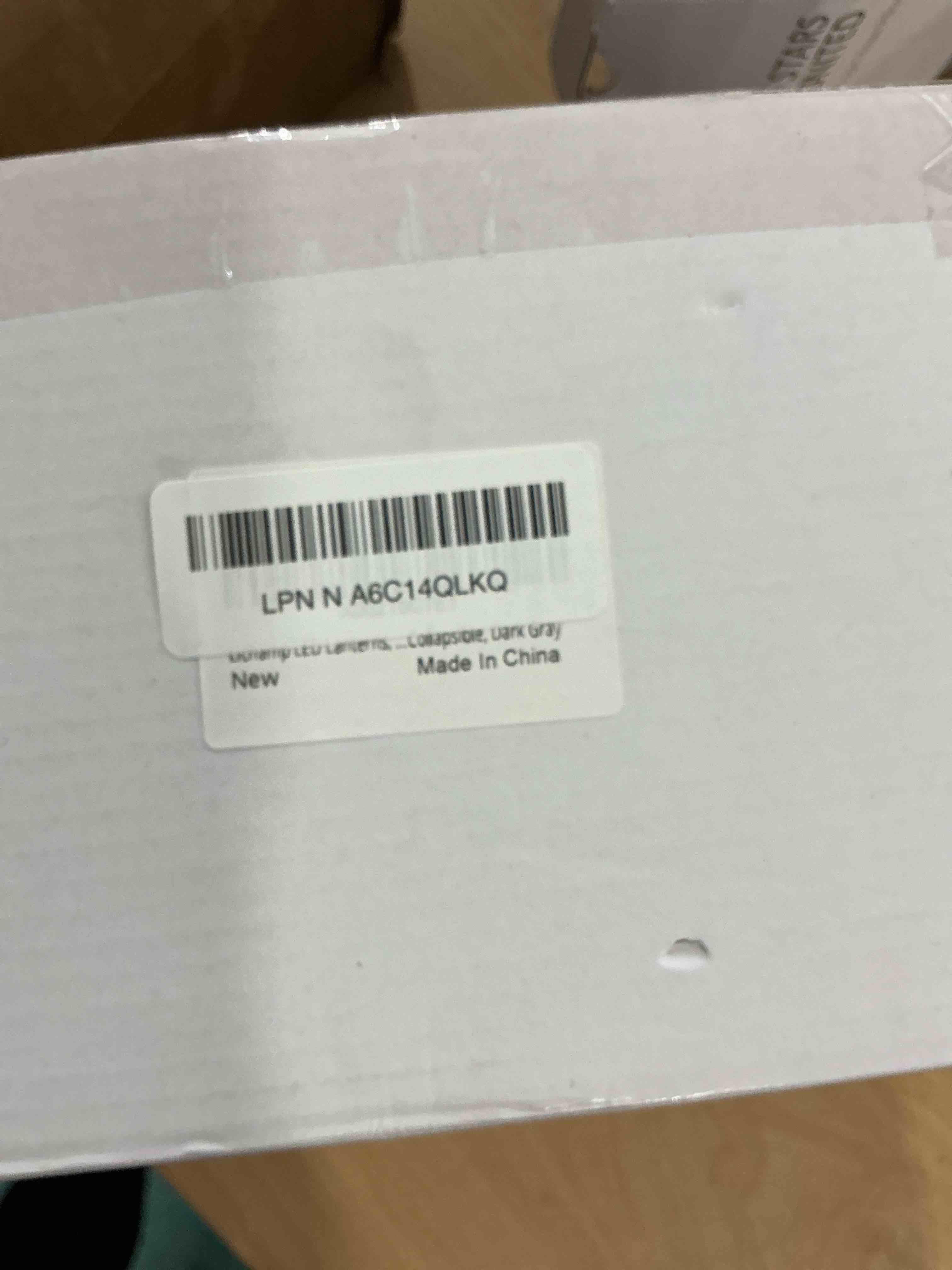 Condition photo showing Good Condition for Lichamp LED Camping Lantern, 4 Pack Battery Powered Flashlight for Power Outages, Portable Collapsible Hanging Light Essential for Home, Outdoor, Emergency Lamp Survival Kit Gear for Hurricane, Gray Dark Gray