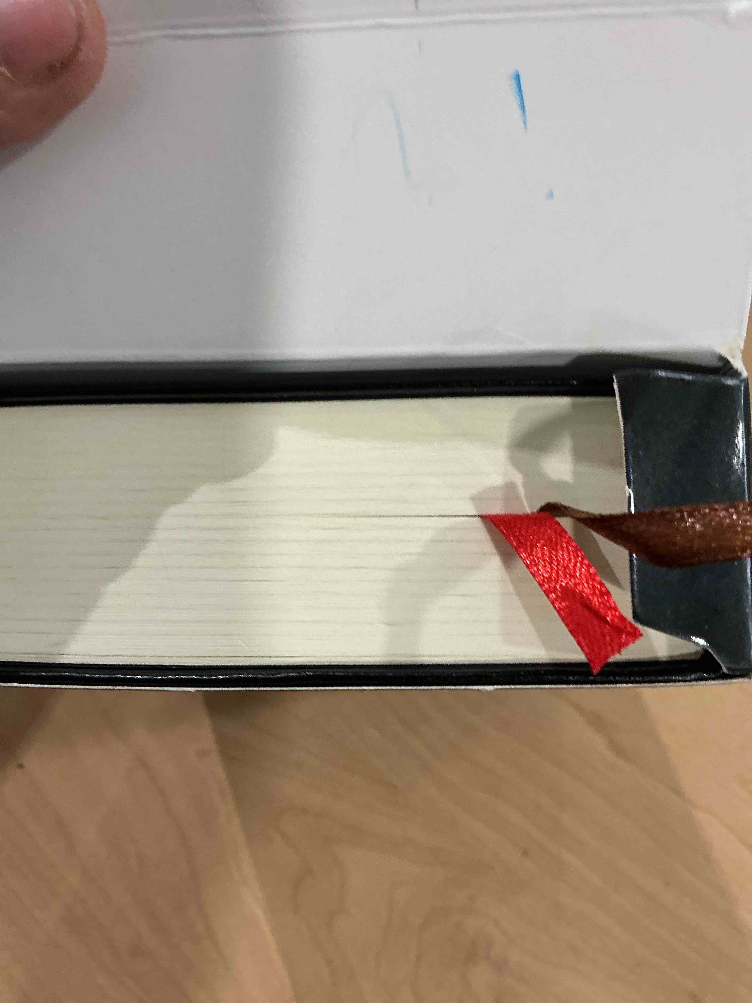Condition photo showing New/Like New for Lemical Thick Leather Journal Notebook 720 Pages Retro Thick Lined Paper Writing Journal B6 Hardcover Vintage Travel Diary for Notes Ideal Gifts for Christmas Anniversary Birthday Holiday Small without gift box & pen