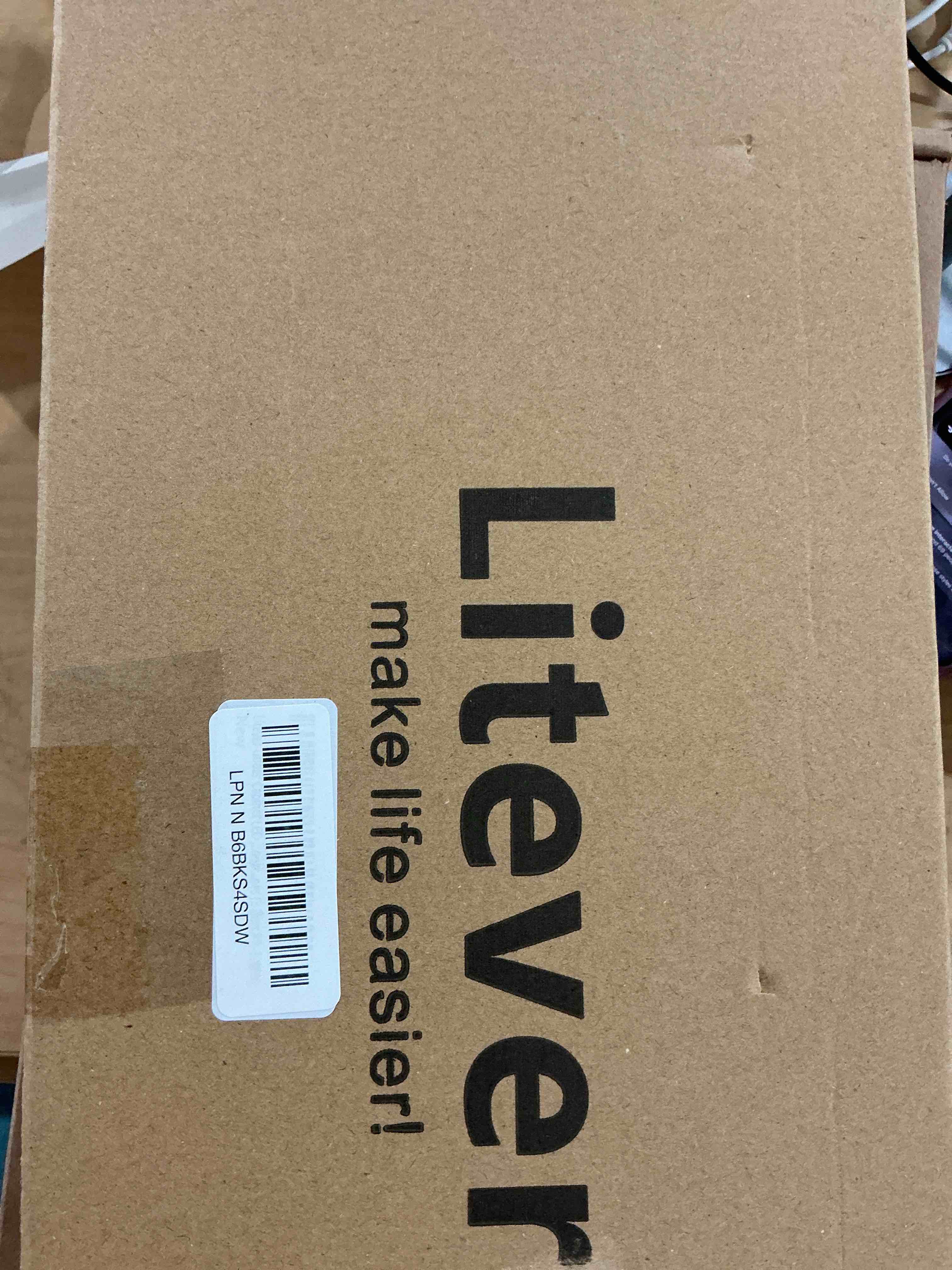 Condition photo showing Good Condition for Litever Under Cabinet LED Light Bar Kits Plug in 3 pcs 12 inches Light Bars per Set Warm White 3000K 20W 1000 Lumen Dimmable for Kitchen Cabinets Counters Bookcases (3 Bars Kit-3000K)