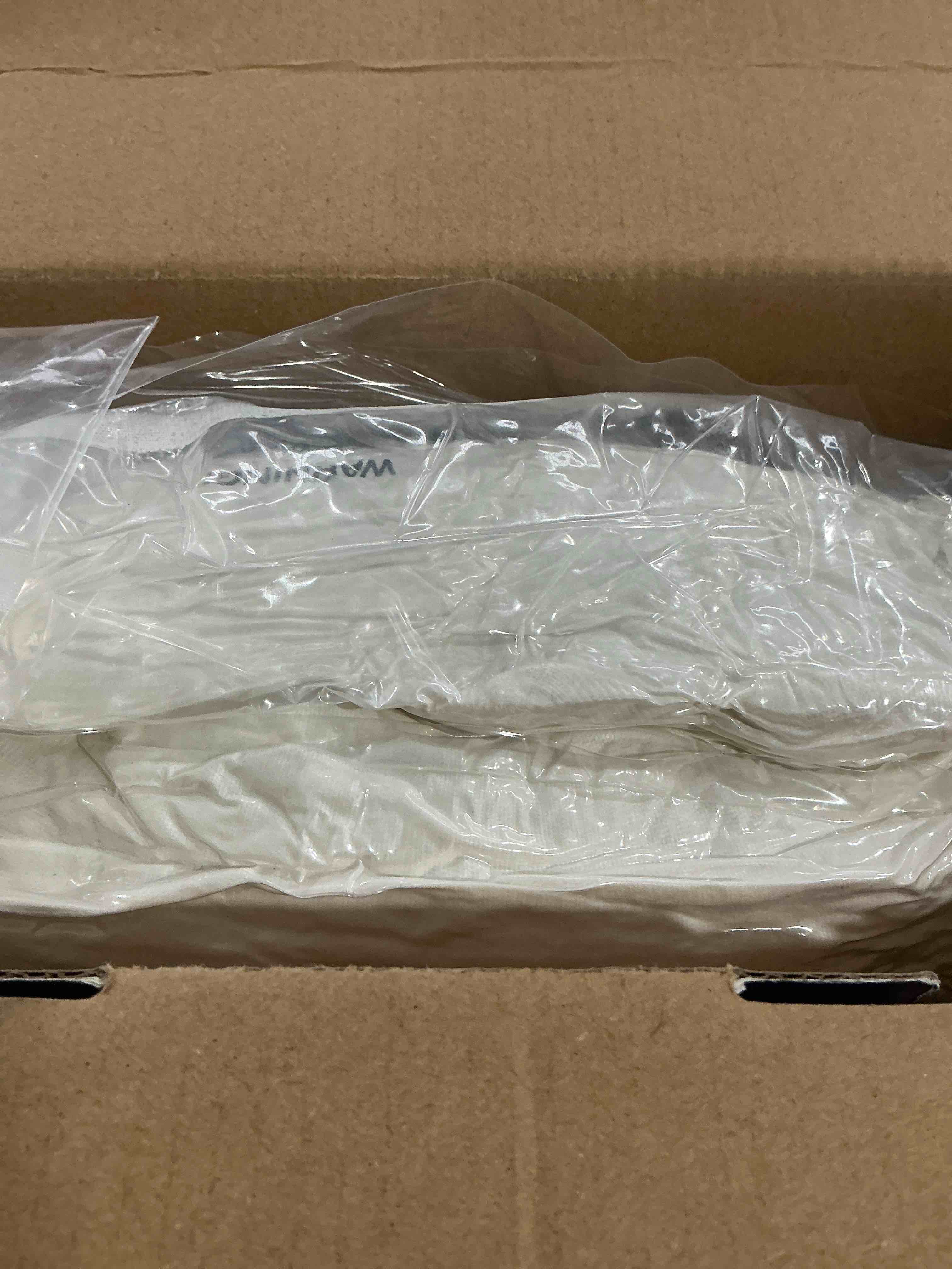 Condition photo showing New/Like New for BEDELITE Fleece Queen Comforter Set -Super Soft & Warm Fluffy Cream White Bedding, Luxury Fuzzy Heavy Bed Set for Winter with 2 Pillow Cases Cream White Queen