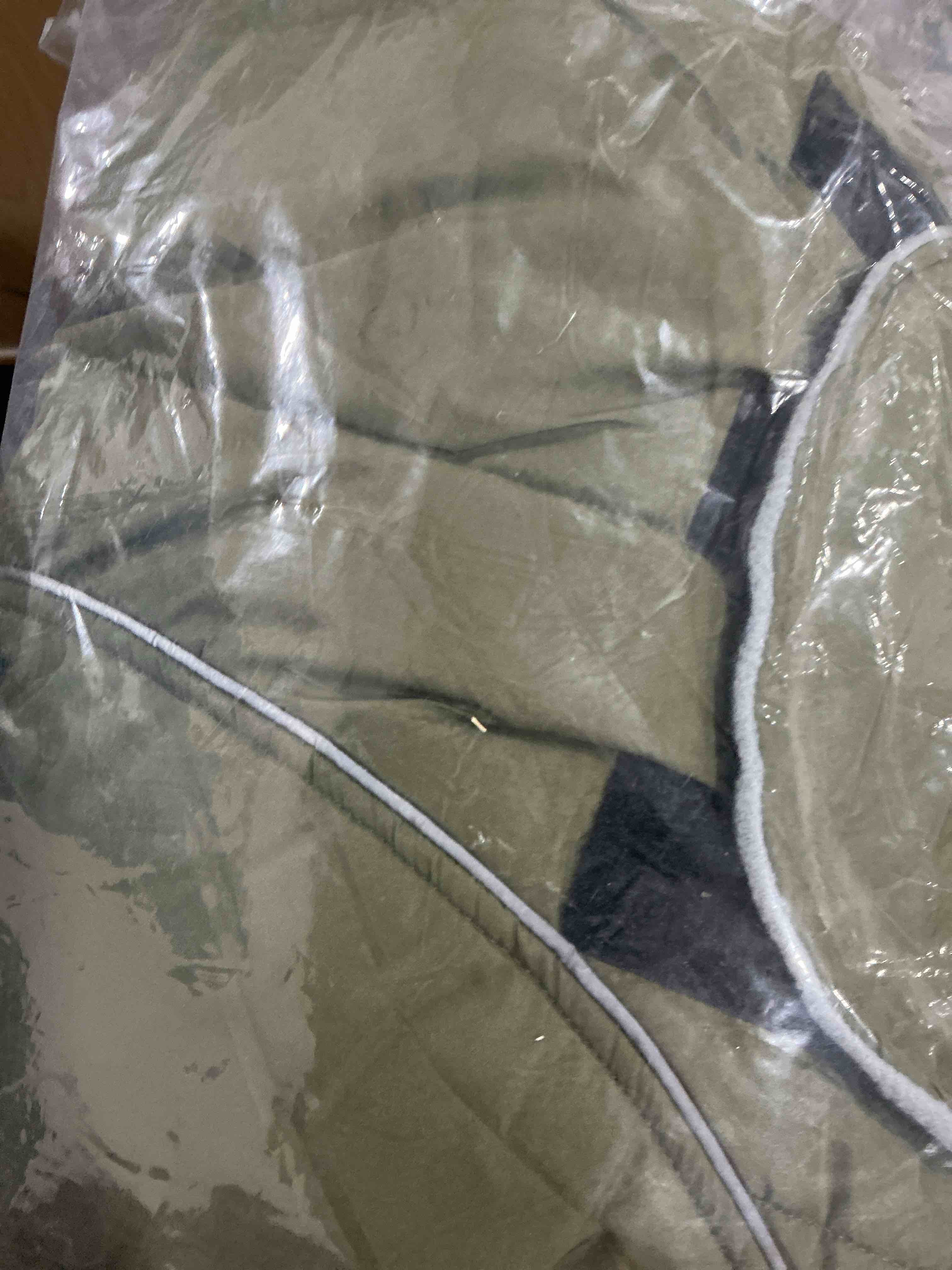 Condition photo showing Good Condition for Peferhouse Warm Winter Coat for Large Male Dogs, Cold Weather Windproof Reflective Jacket With Harness Hole, Thick Vest ArmyGreen 4XL XXXX-Large Green