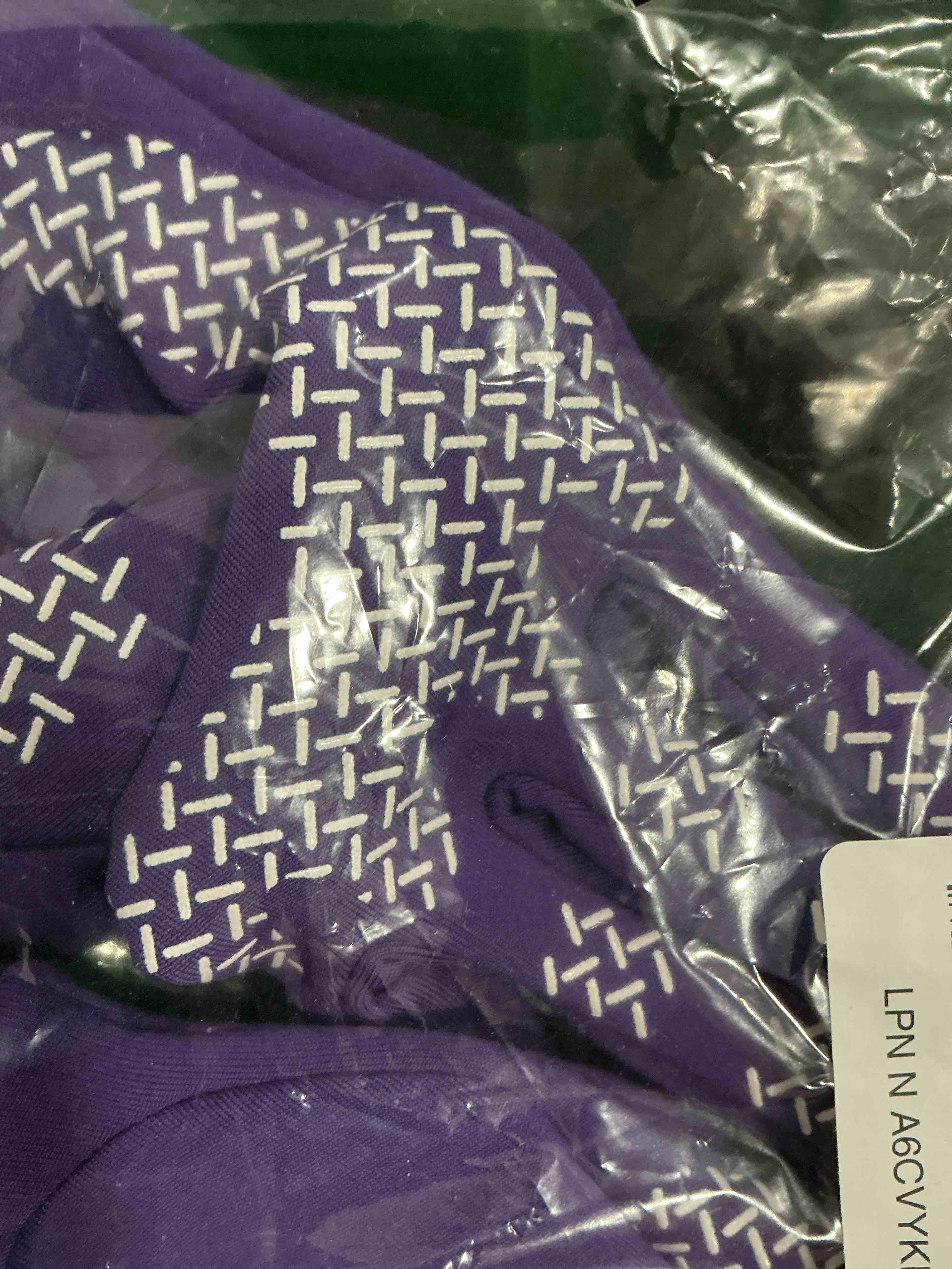 Condition photo showing New/Like New for Aegend Lightweight Winter Gloves for Men Women, Warm Running Gloves Touchscreen Thermal Glove Liners for Cold Weather Driving, Cycling & Hiking, Non-Slip, Elastic Cuff, Stretchy, Durable Purple Small
