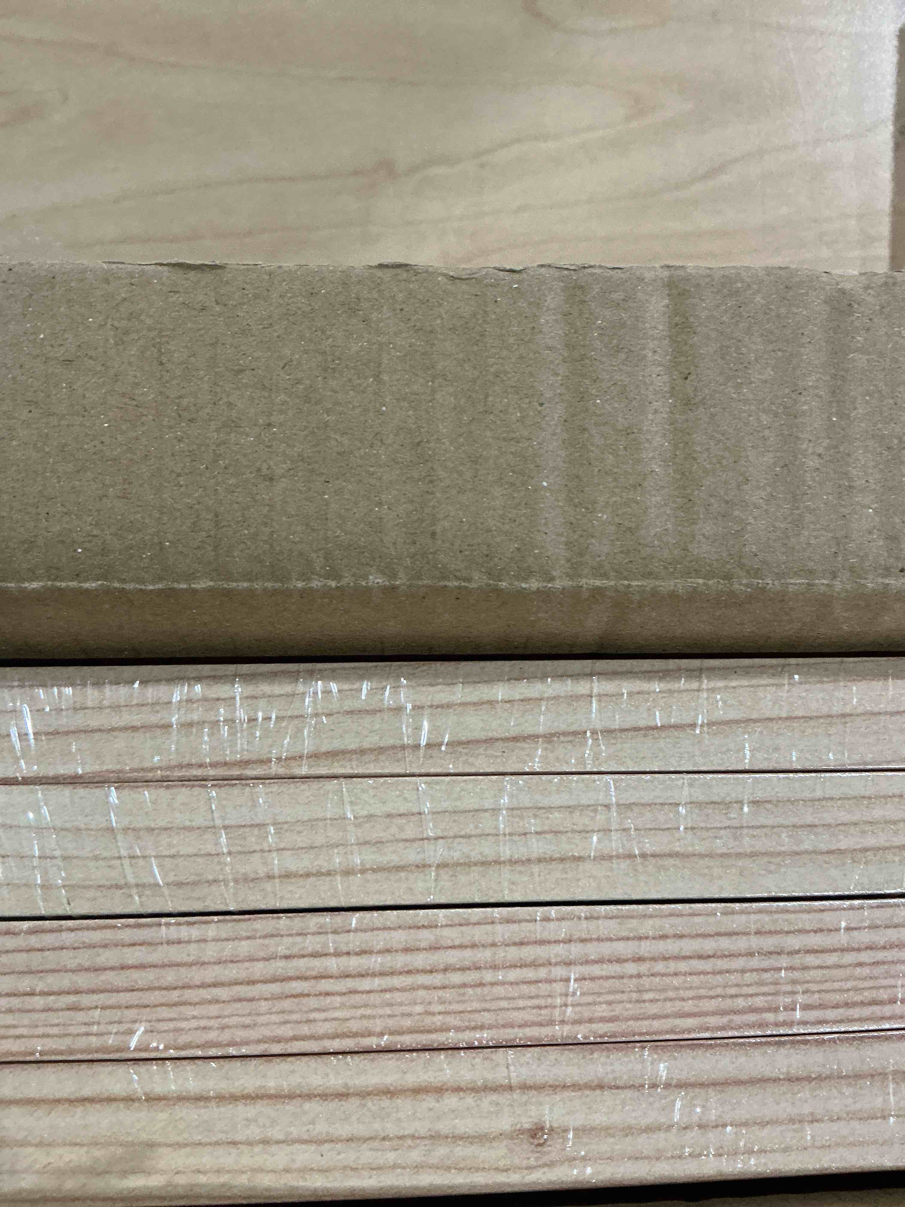 Condition photo showing New/Like New for KINLINK 11x14 Picture Frame Set of 4, Wooden 14x11 Photo Frames with Plexiglass for 8x10 Picture with Mat or 11x14 Without Mat, Collage for Wall Gallery and Tabletop Display, 11 x 14 Frame Wood Grain Wood Grain 11x14