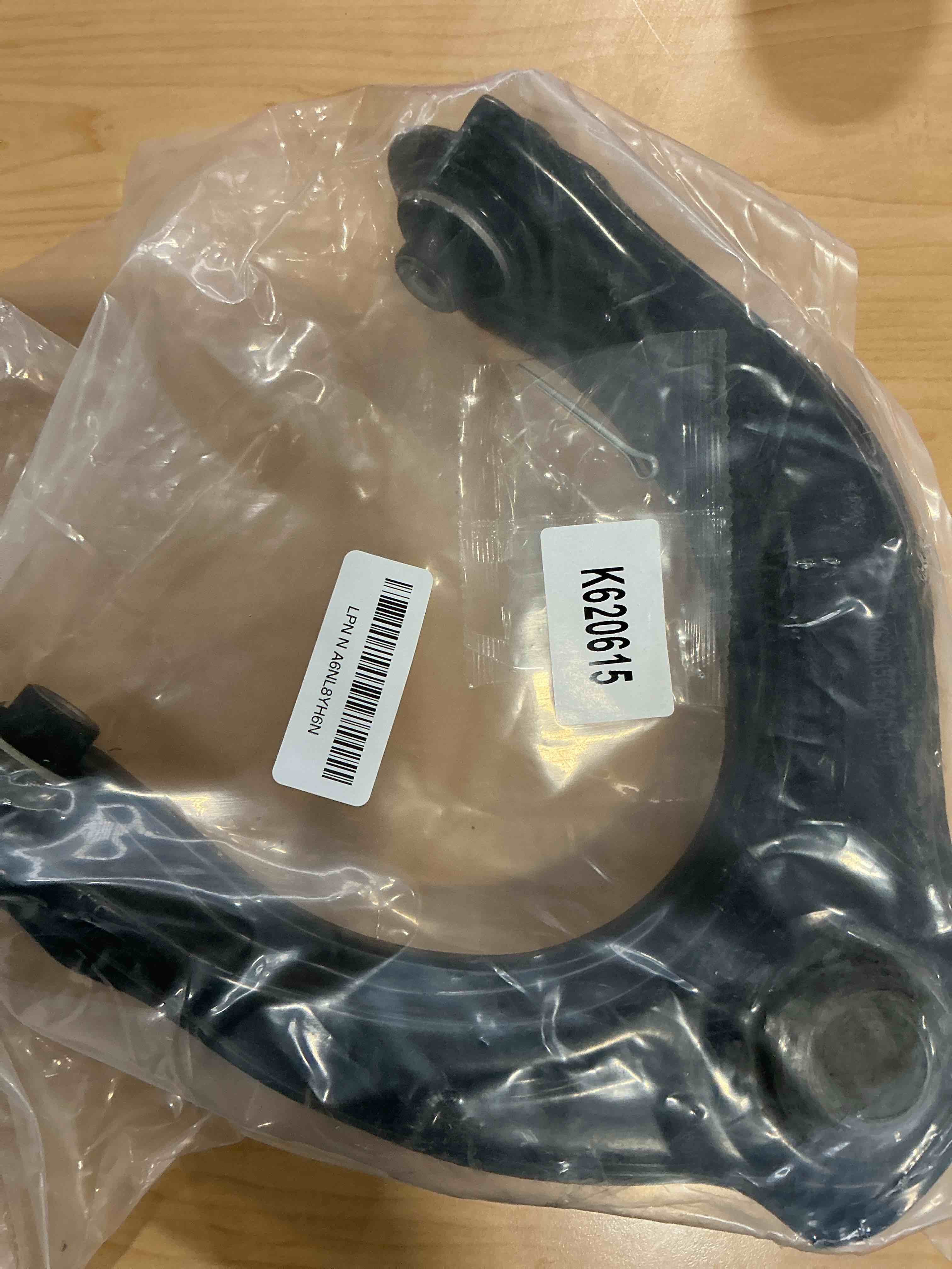 Condition photo showing Good Condition for Front Upper Control Arm w/Ball Joint for Honda Accord 2008-2012, Acura TL & TSX 2009-2014, Left & Right, 2Pcs Suspension Kit K620614 K620615 2008-2012 Accord/2009-2014 TSX 2PCS - Front Upper Arm + Ball Joints