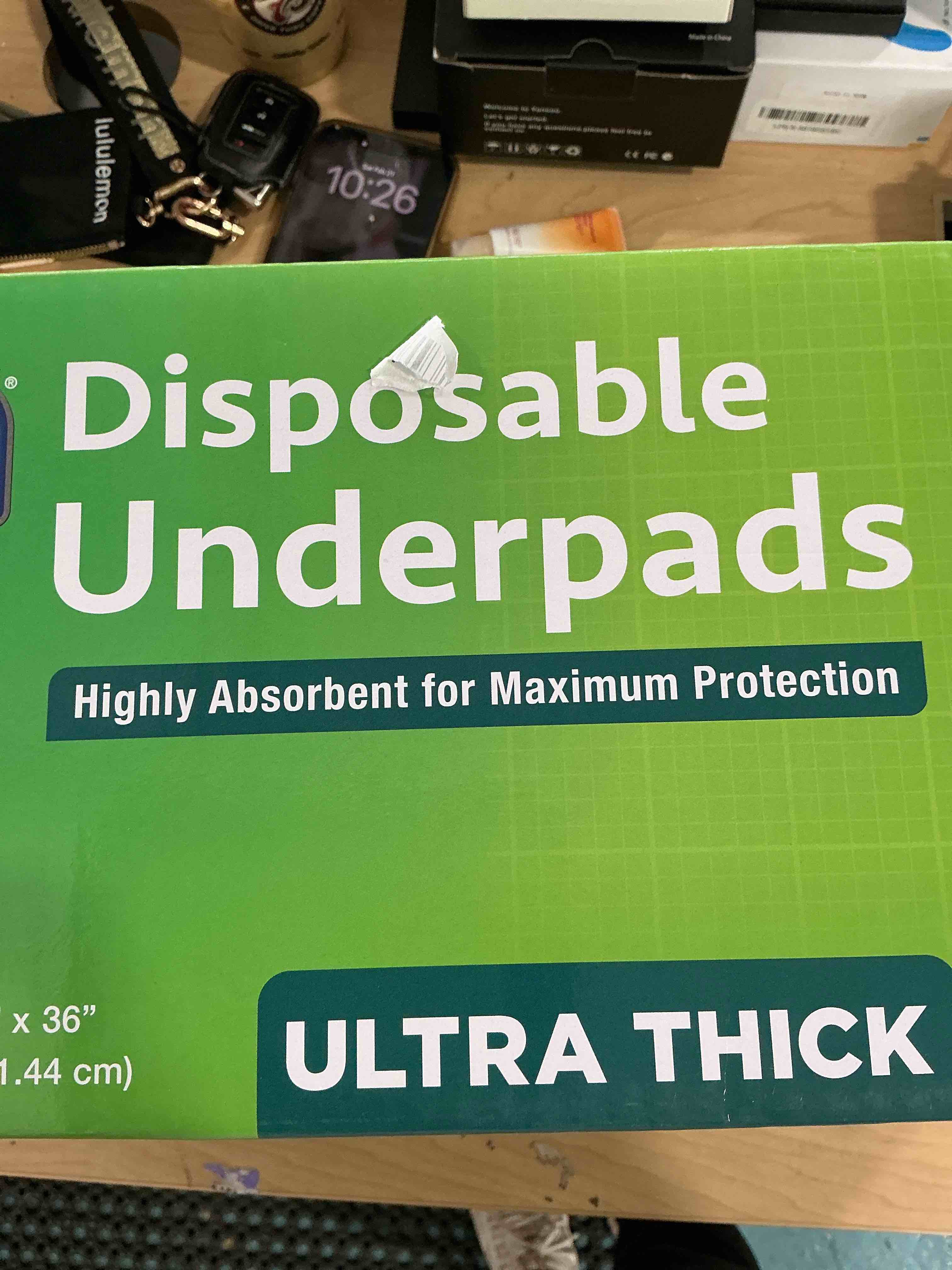 Condition photo showing New/Like New for Inspire Extra Large Super Absorbent Disposable Bed Pads for Chronic Incontinence Ultra Thick and Absorbent Bed Pads Disposable Adult | Pee Pads for Adults (30" X 36" Pack of 50)