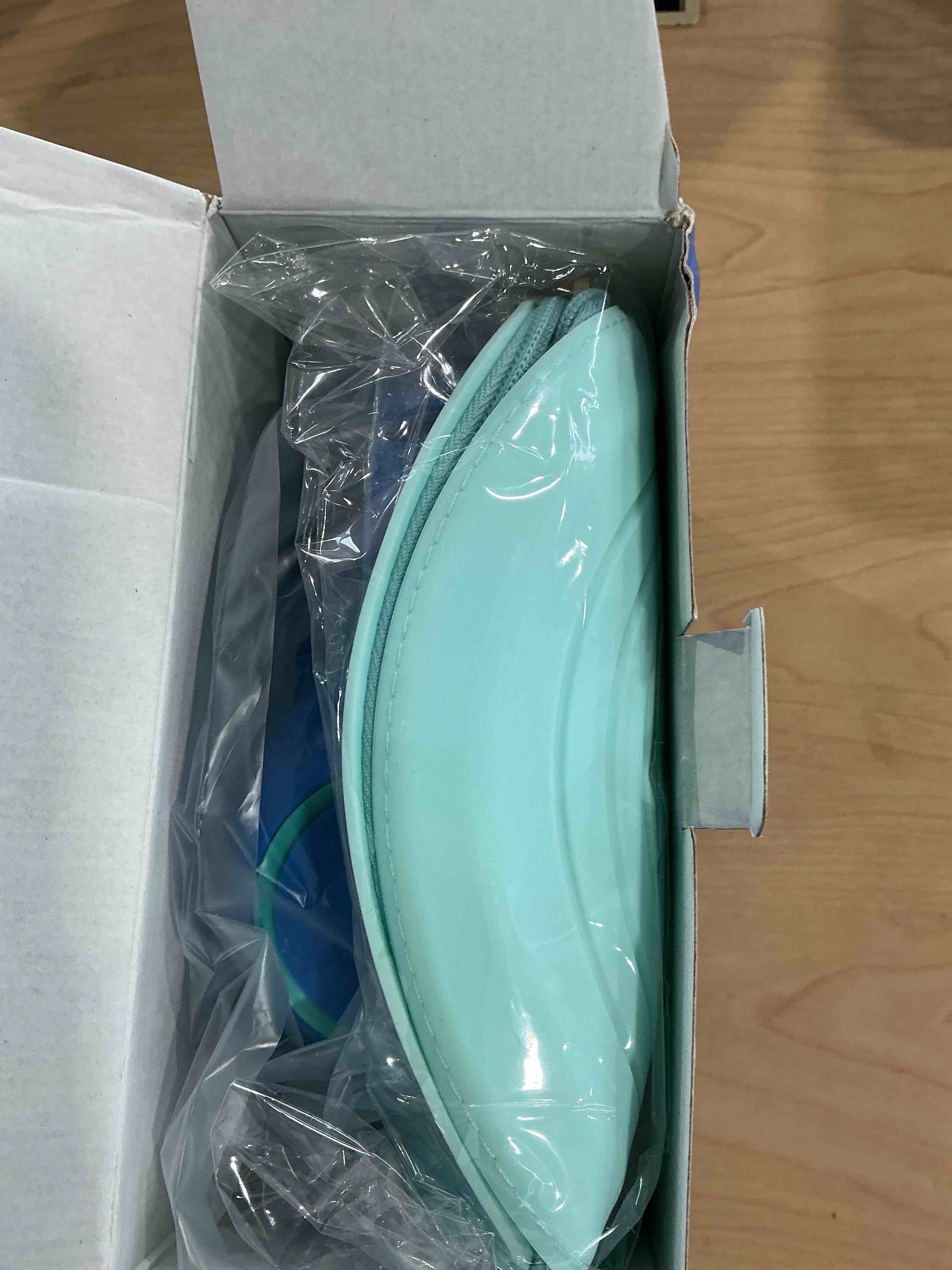 Condition photo showing New/Like New for Kids Bluetooth Headphones with Active Noise Cancelling, Wireless Over-Ear Headphones for Boys Girls, Foldable, Adjustable, 40H Playtime, Mic for School Travel(Blue)