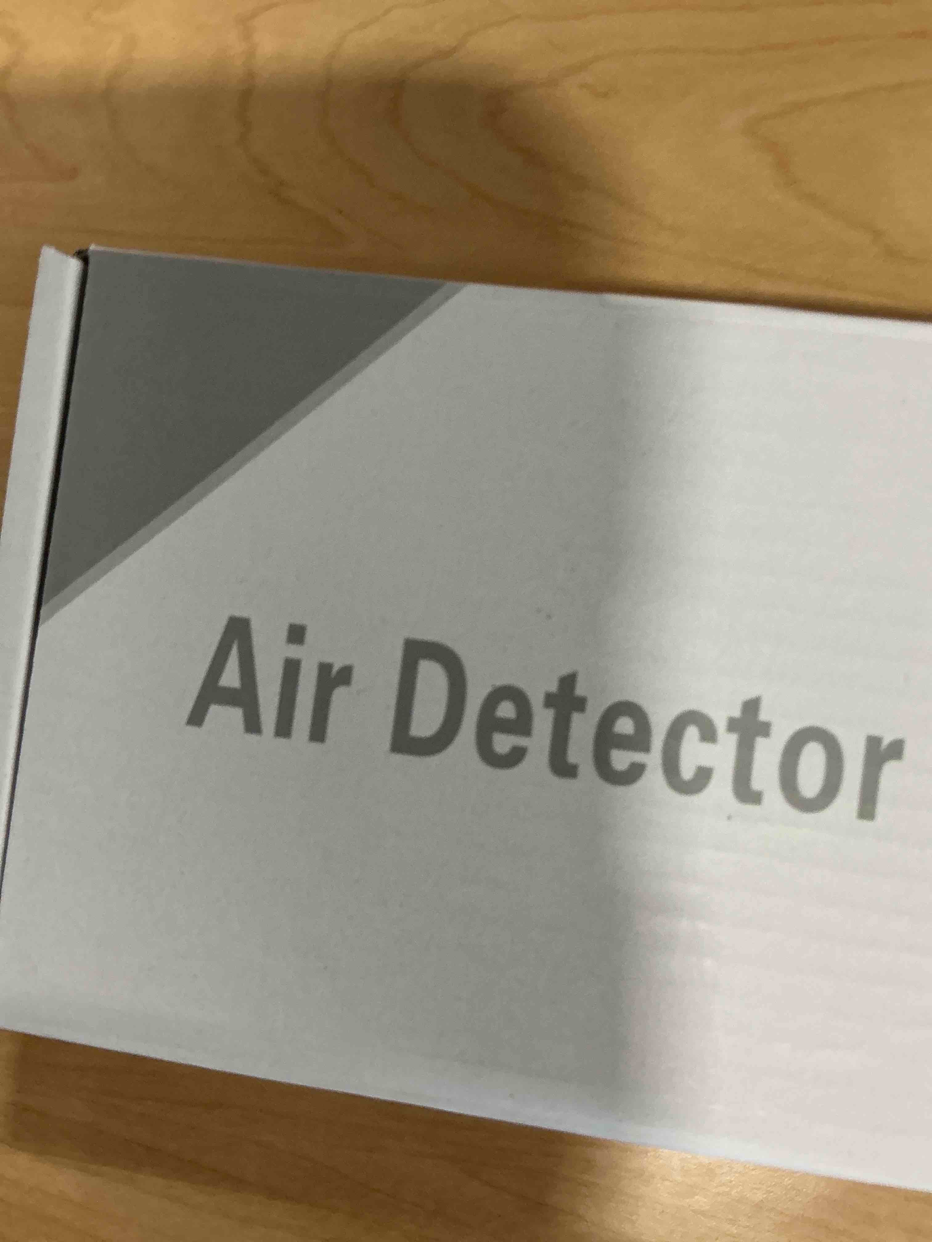 Condition photo showing New/Like New for Air Quality Monitor Indoor, 10 in 1 Portable Smartair Quality Tester for CO2 | CO | TVOC | HCHO | Temp | AQI | PM0.3-1 Detection Hum for Home Cars Plants, Pets, Car, Hotel White